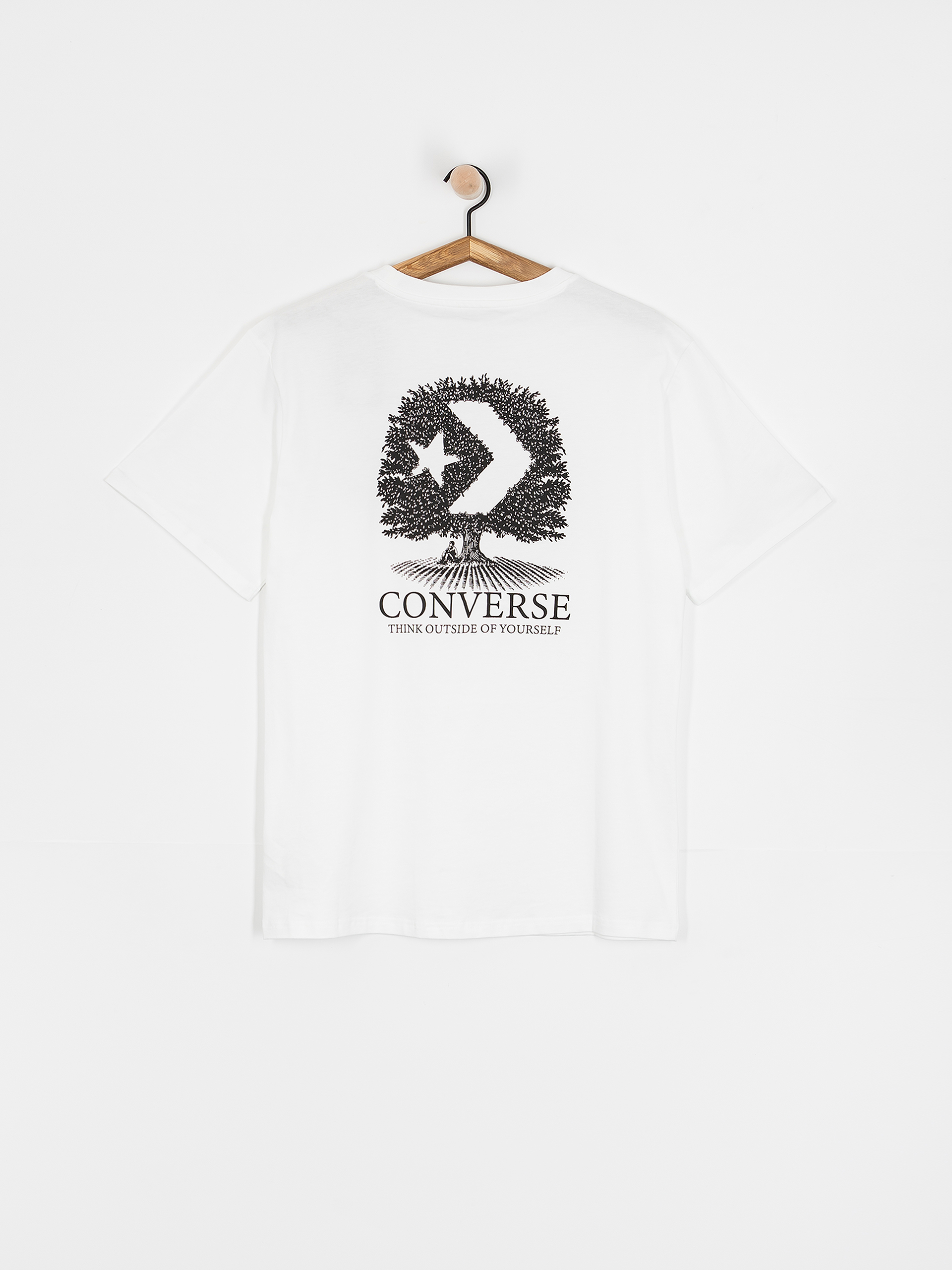 Тениска Converse Think Outside (white)