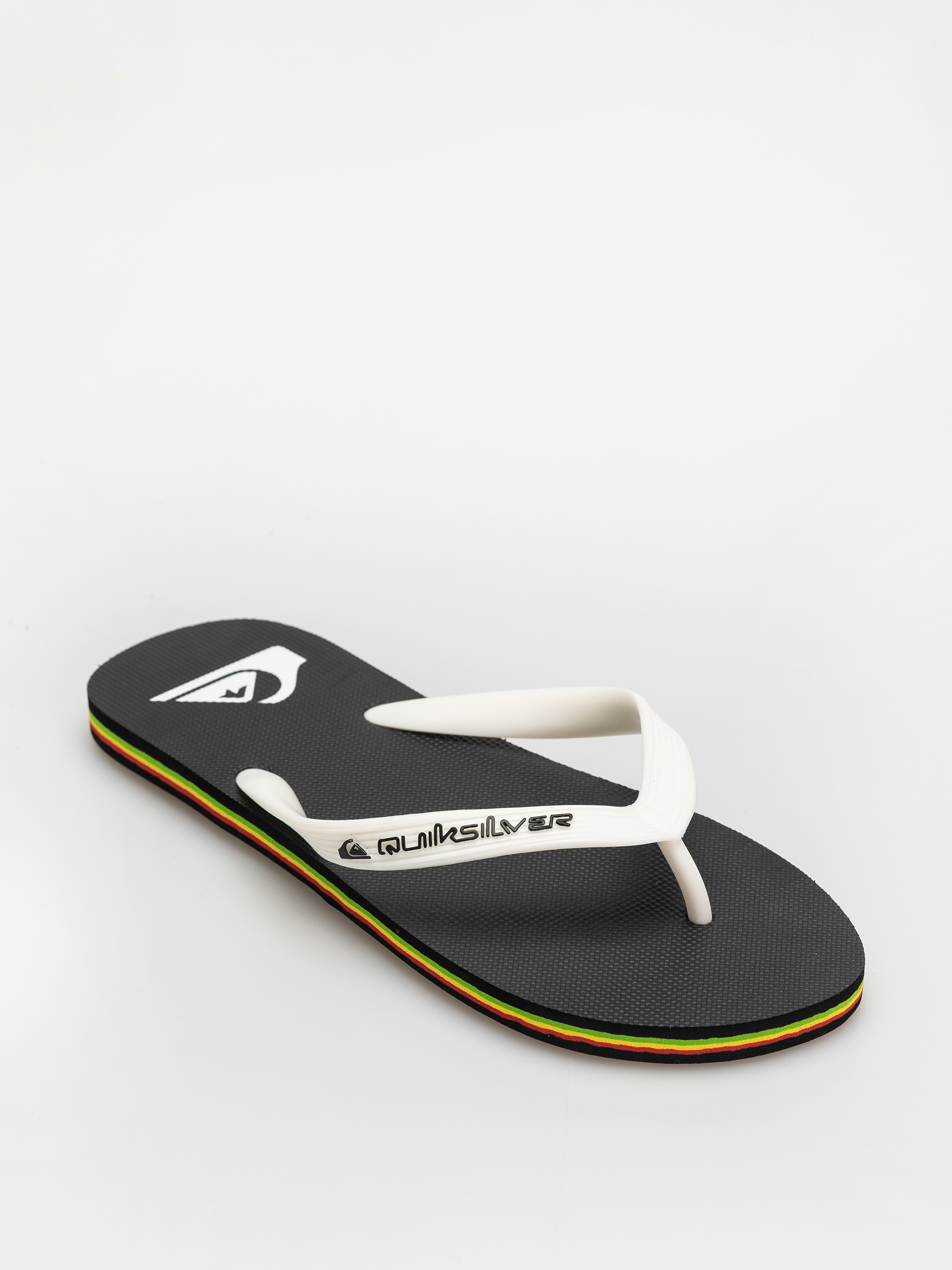 Джапанки Quiksilver Molokai Core (black/rasta)