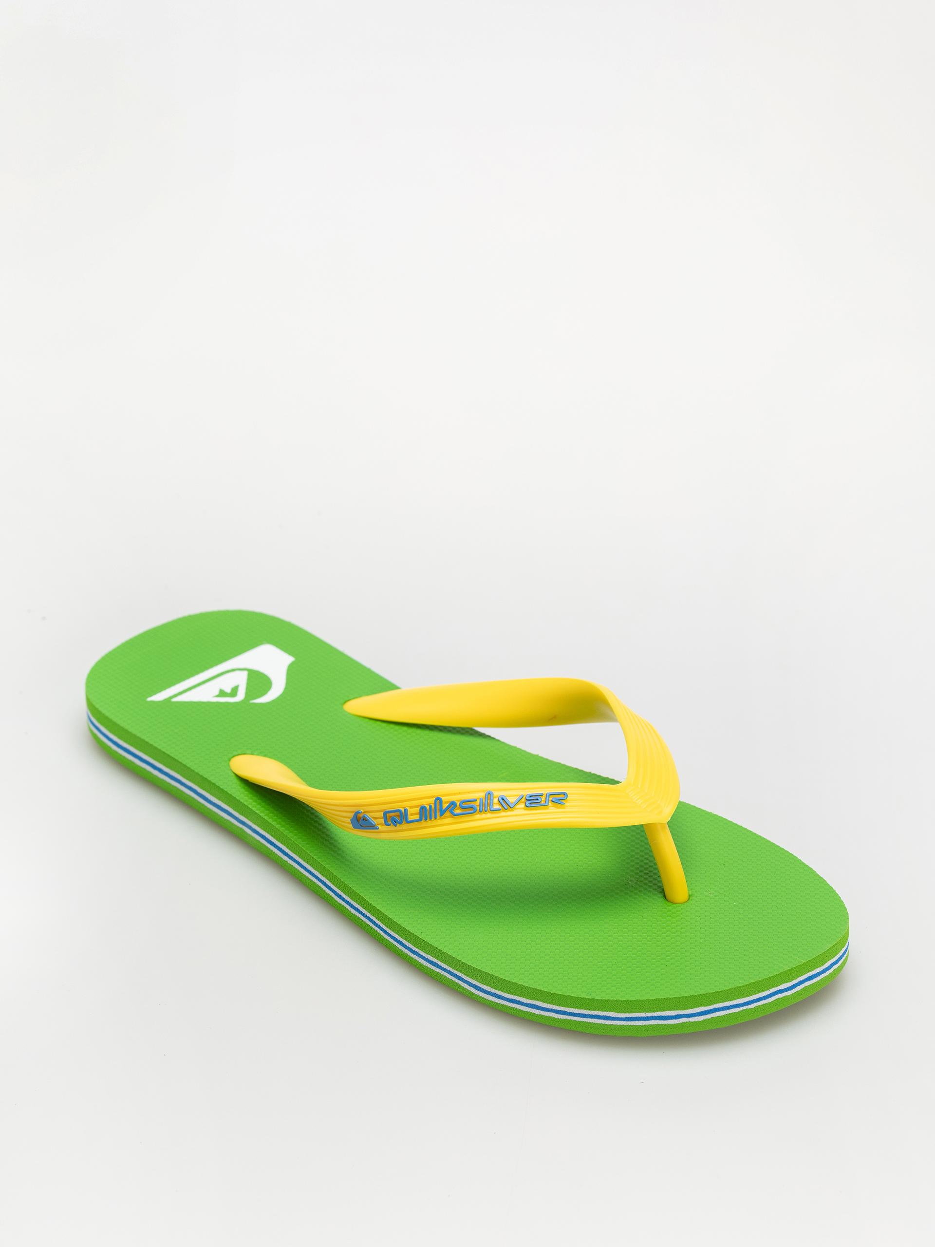 Джапанки Quiksilver Molokai Core (green/yellow)