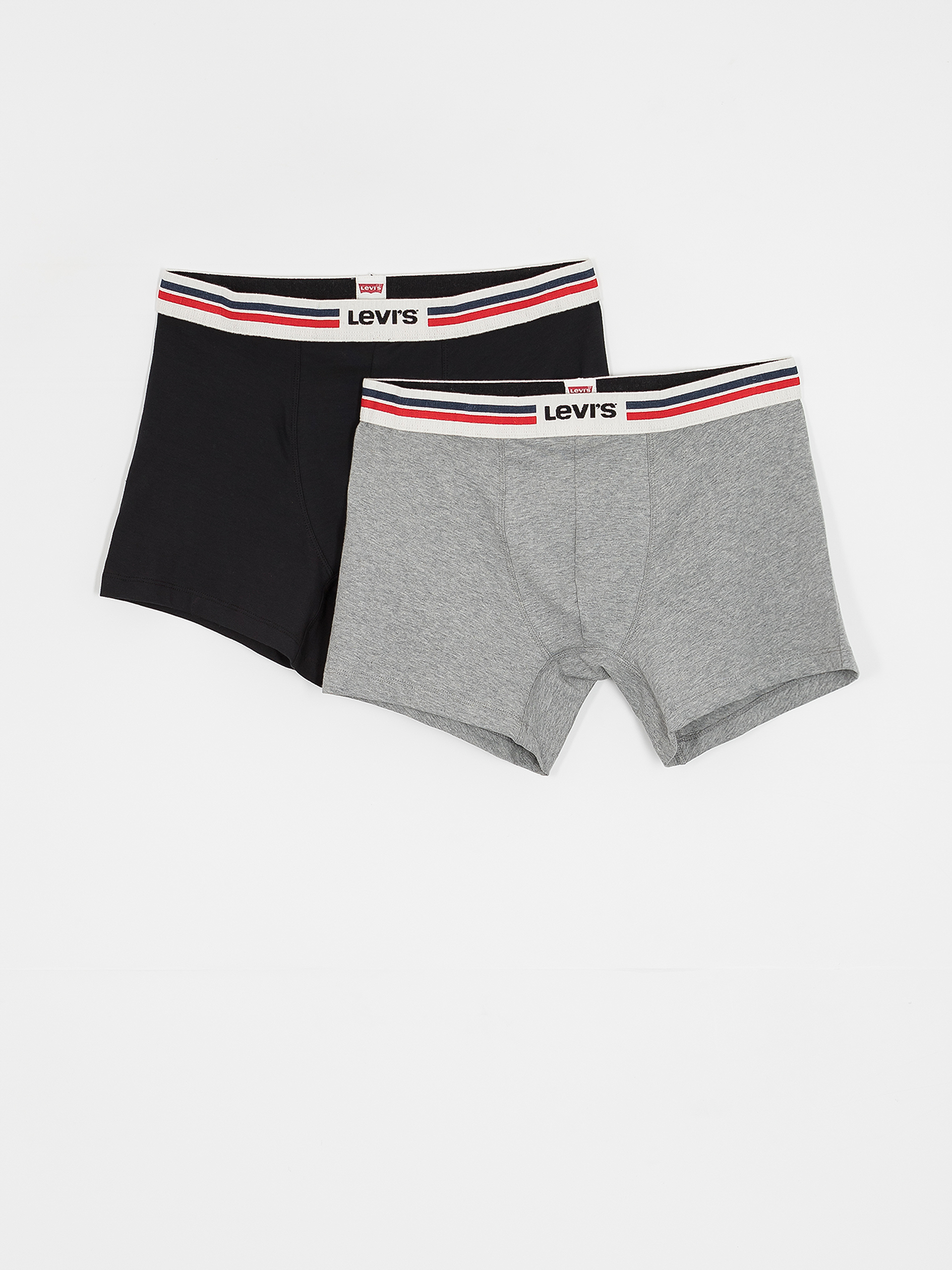 Бельо Levi's® Sportswear Logo Boxer (mid grey melange/black)