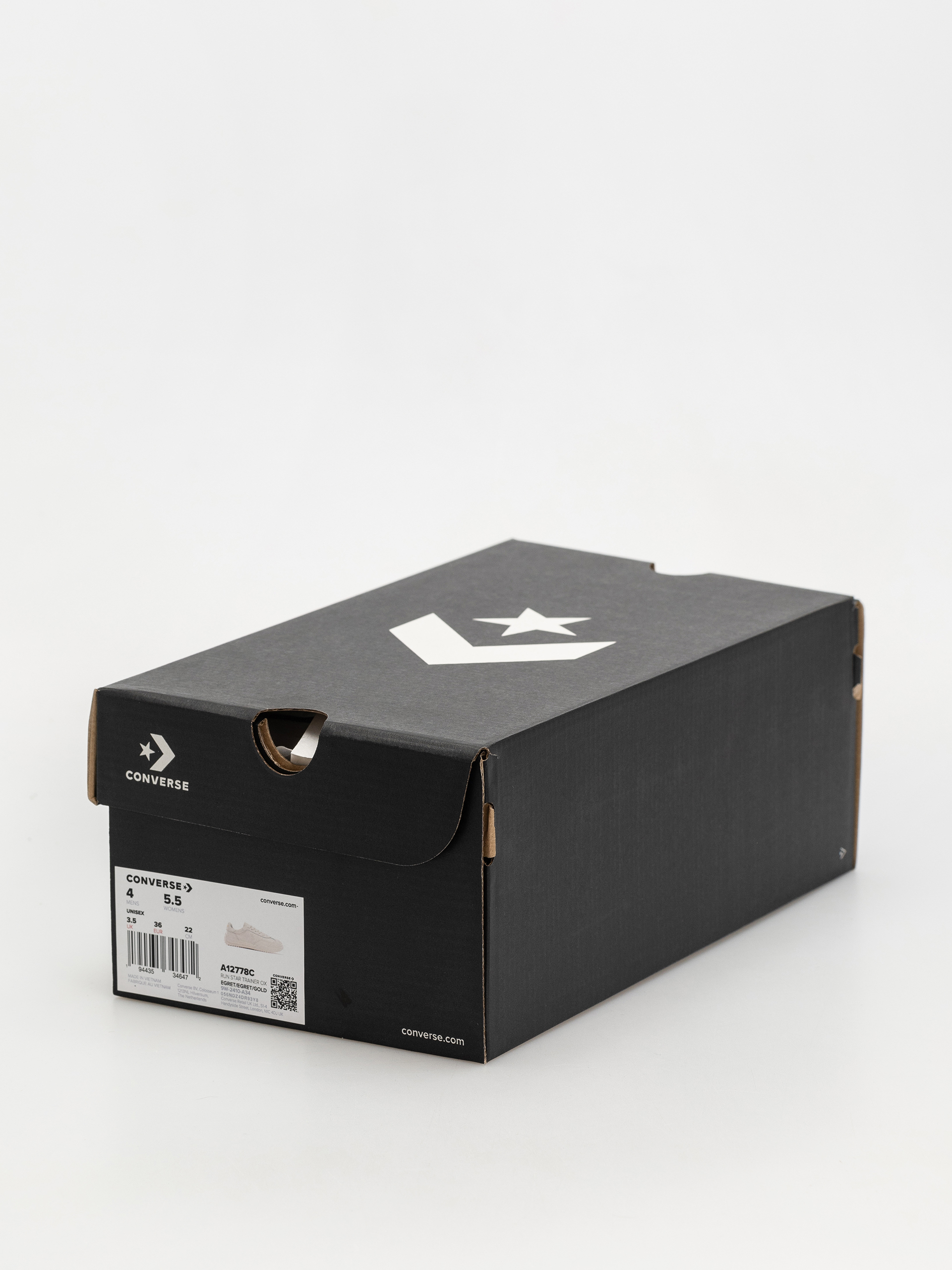 Обувки Converse Run Star Trainer (egret/egret/gold)