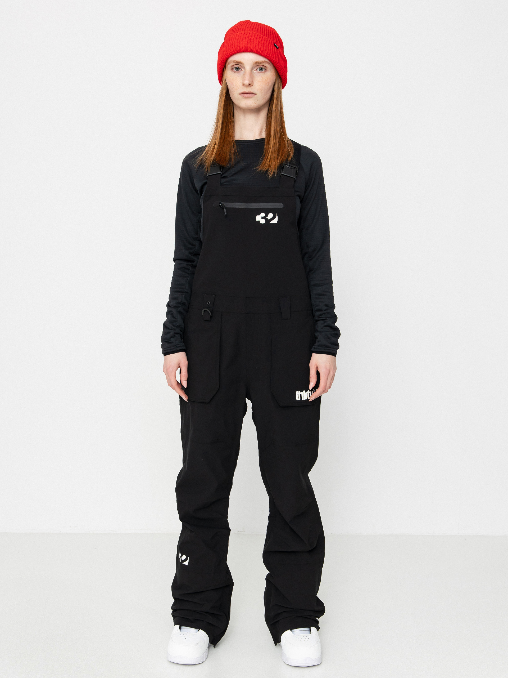 Сноуборд панталони ThirtyTwo Basement Bib Wmn (black)