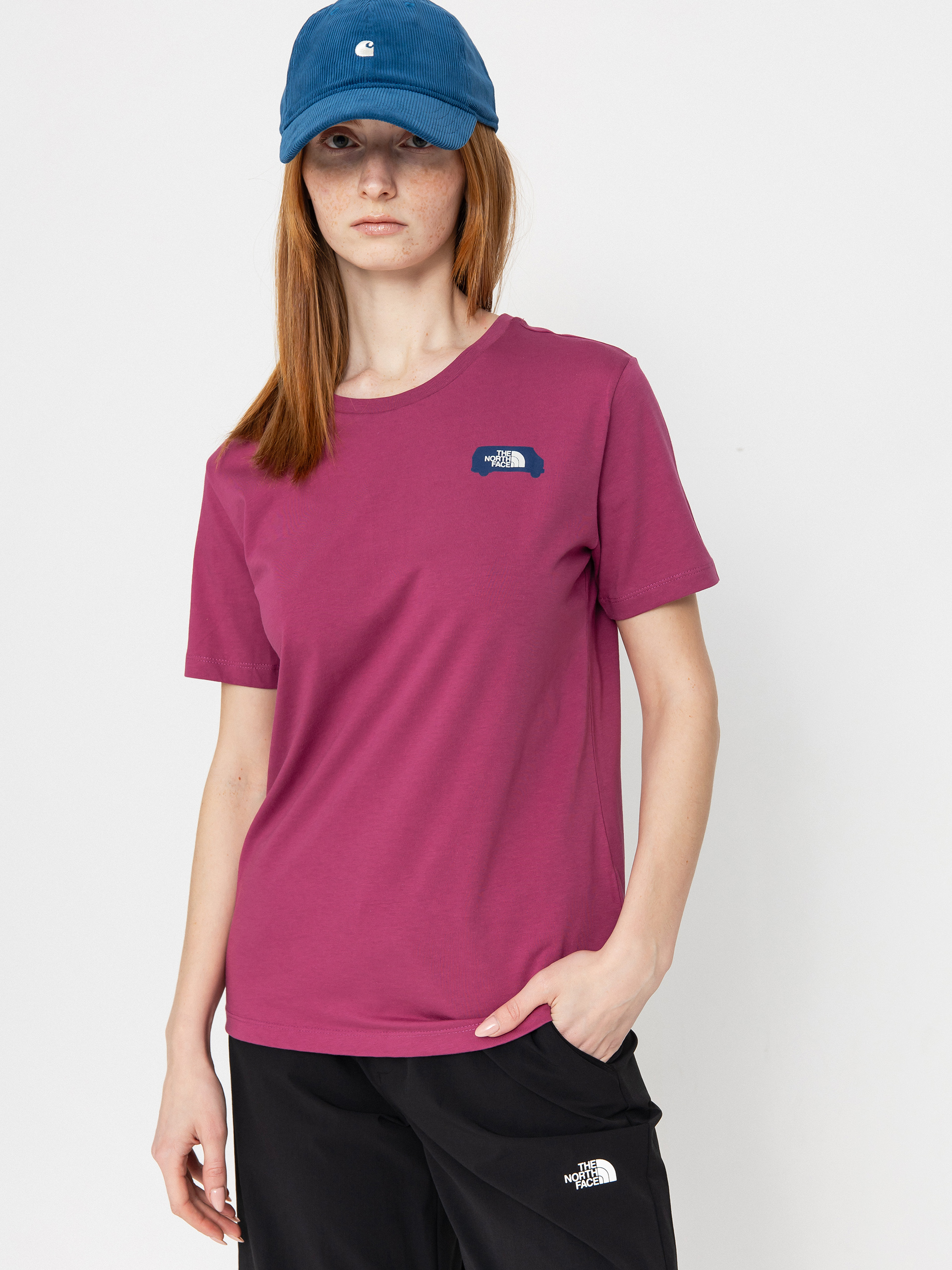 Тениска The North Face Outdoor Graphic Wmn (cyber berry)
