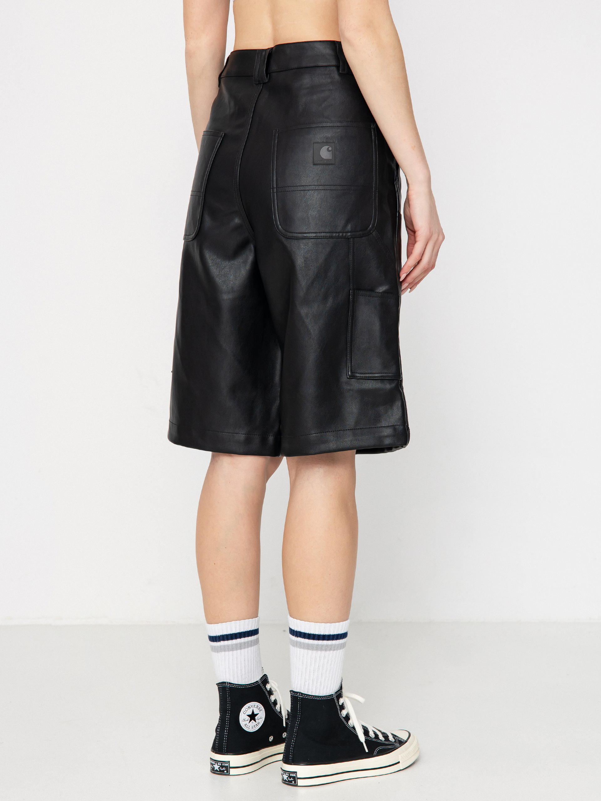 Къси панталони Carhartt WIP Norwich DK Wmn (black)