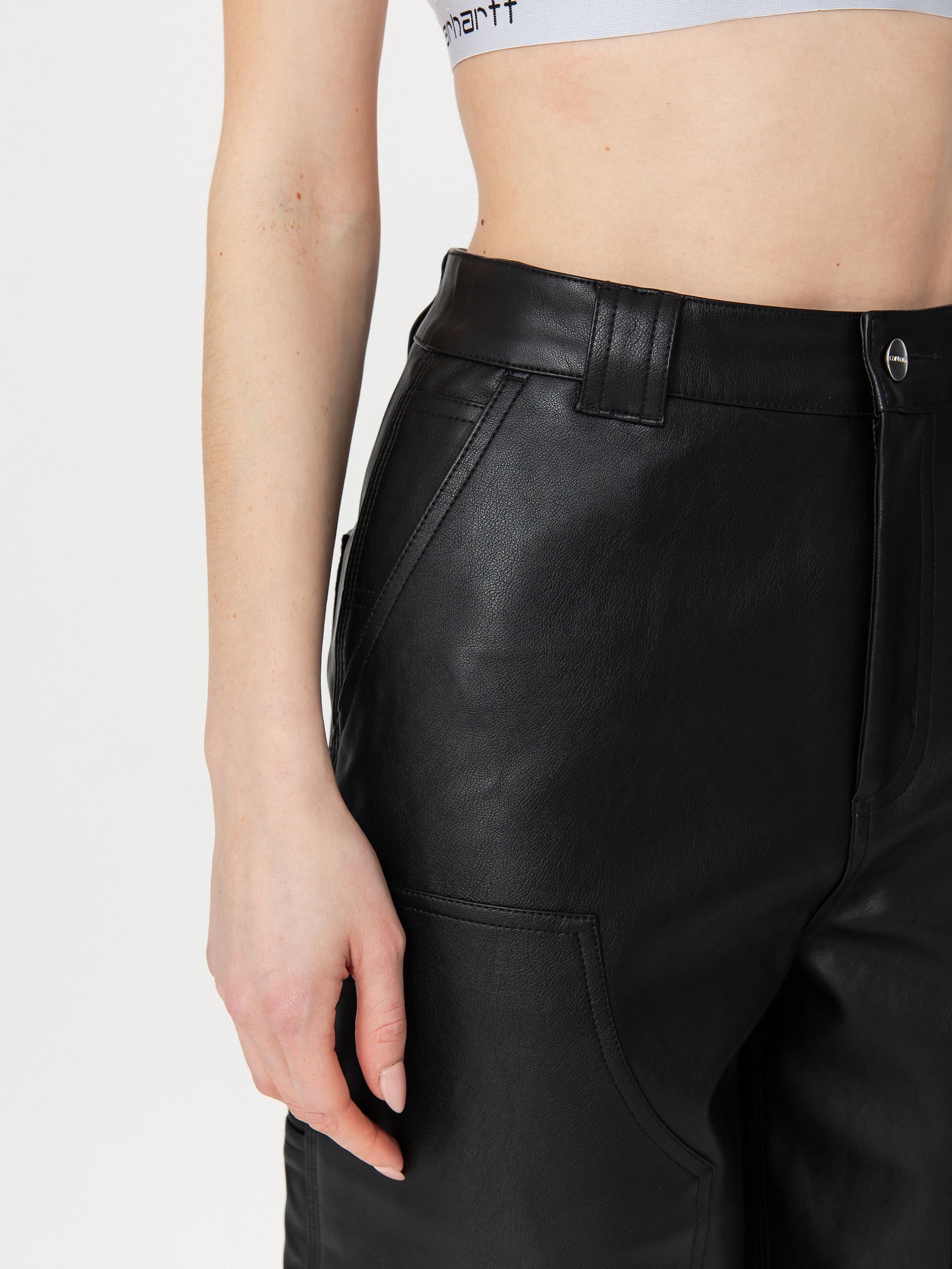 Къси панталони Carhartt WIP Norwich DK Wmn (black)