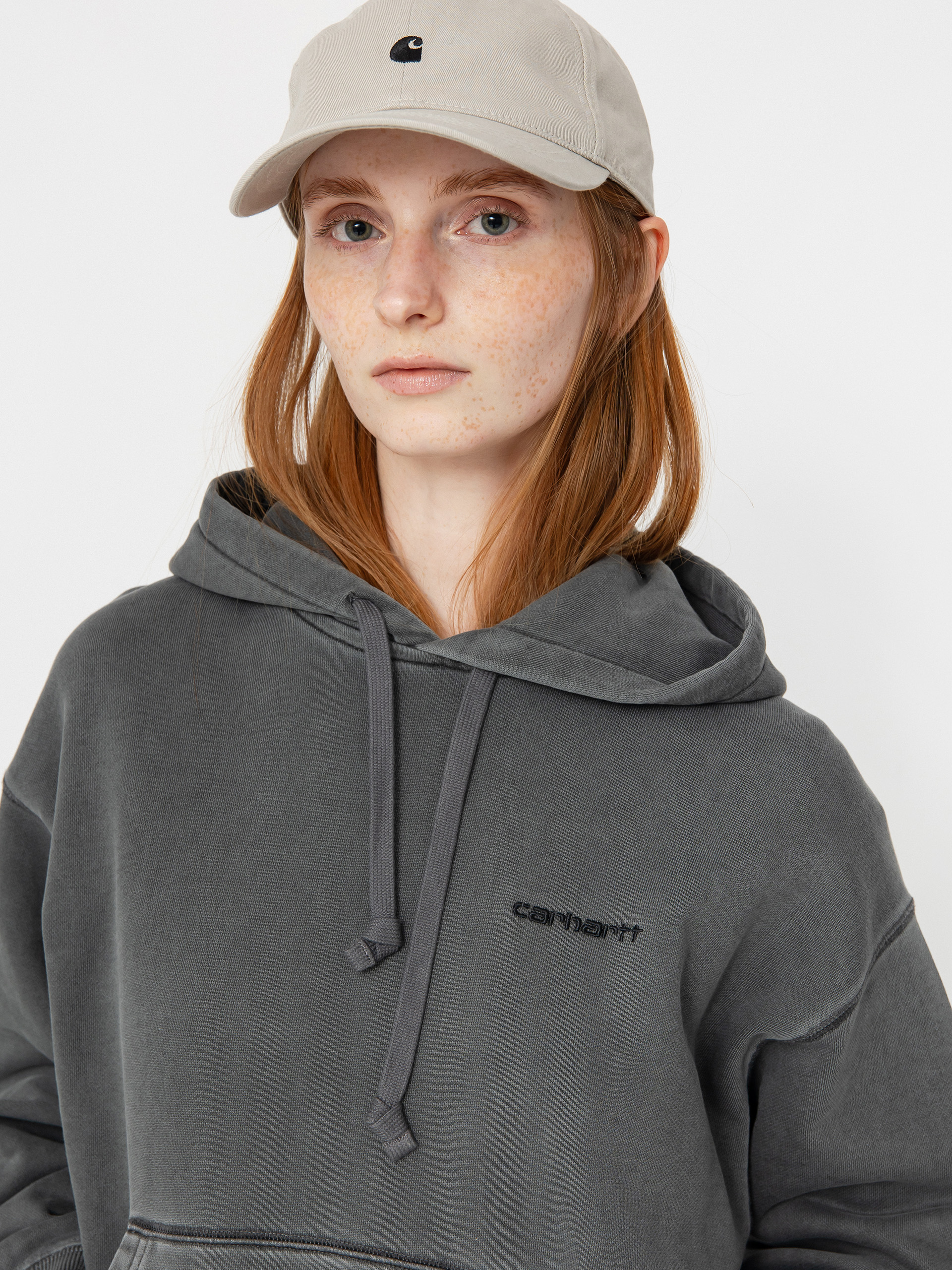 Суитшърт с качулка Carhartt WIP Lumo HD Wmn (black)
