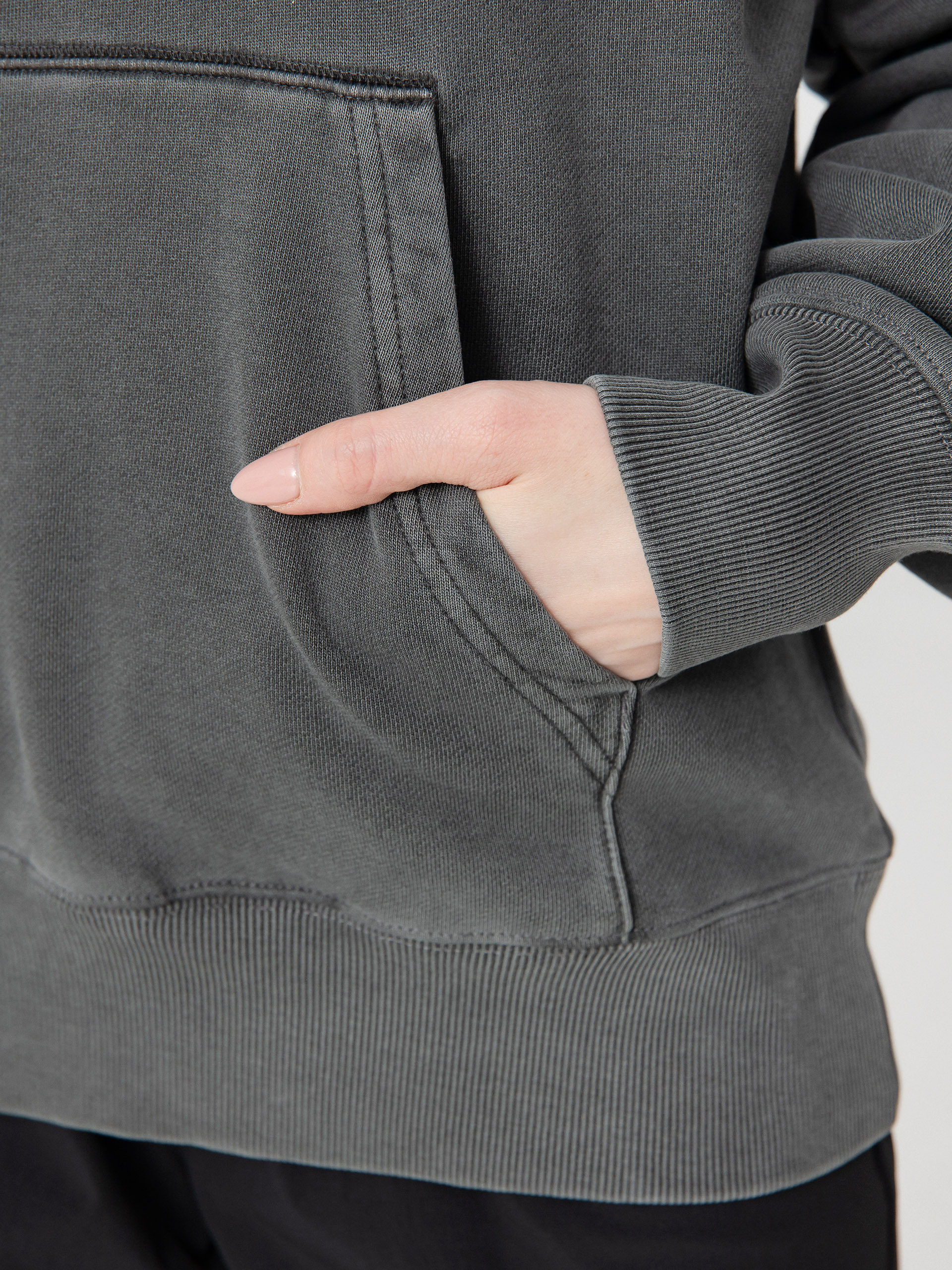 Суитшърт с качулка Carhartt WIP Lumo HD Wmn (black)