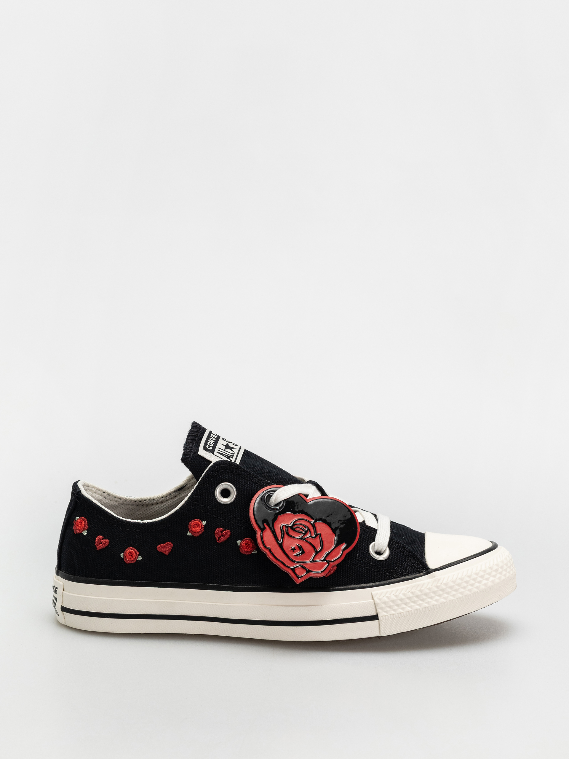u041au0435u0446u043eu0432u0435 Converse Chuck Taylor All Star Ox Wmn (black/red/egret)