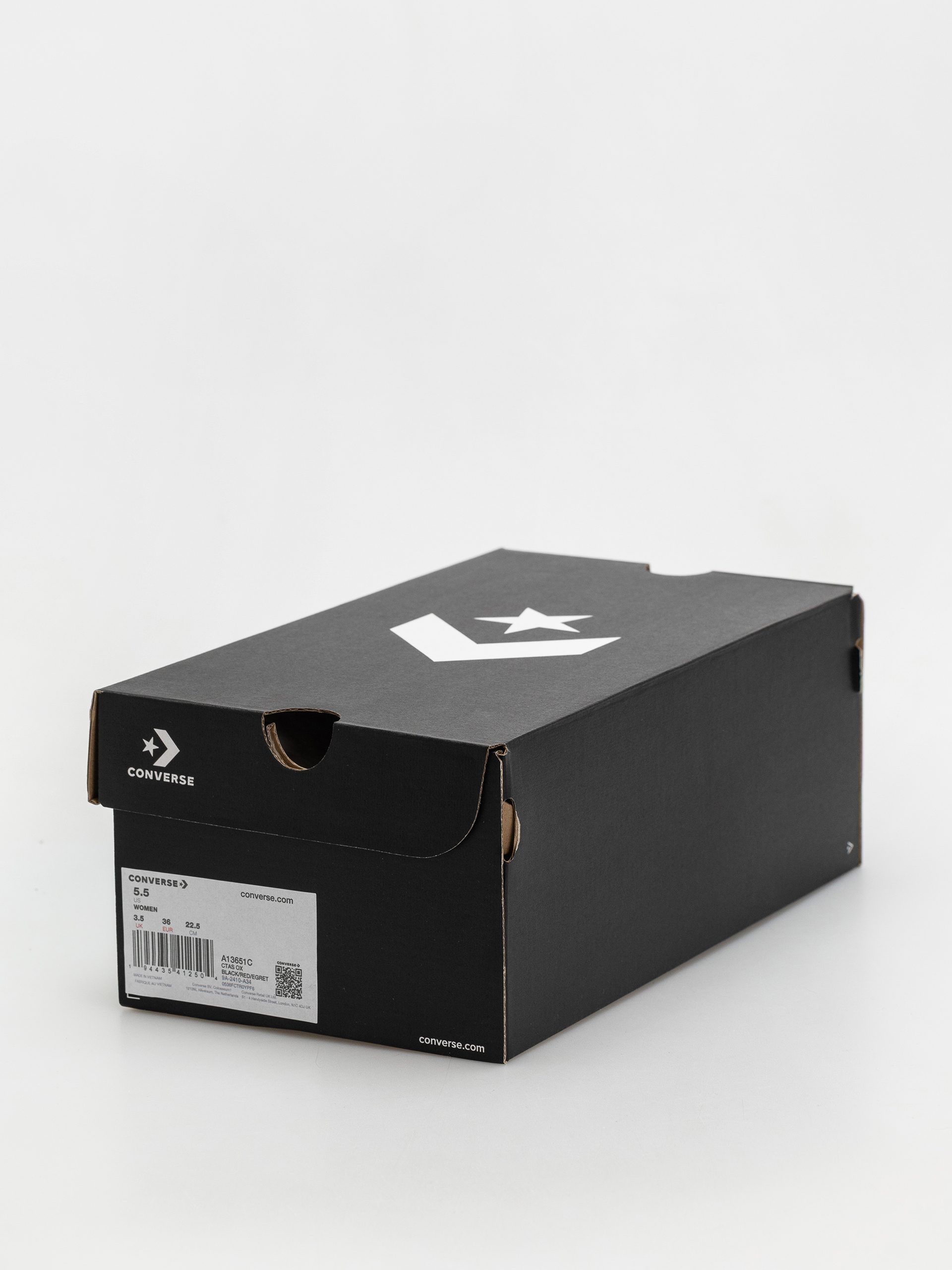 Кецове Converse Chuck Taylor All Star Ox Wmn (black/red/egret)