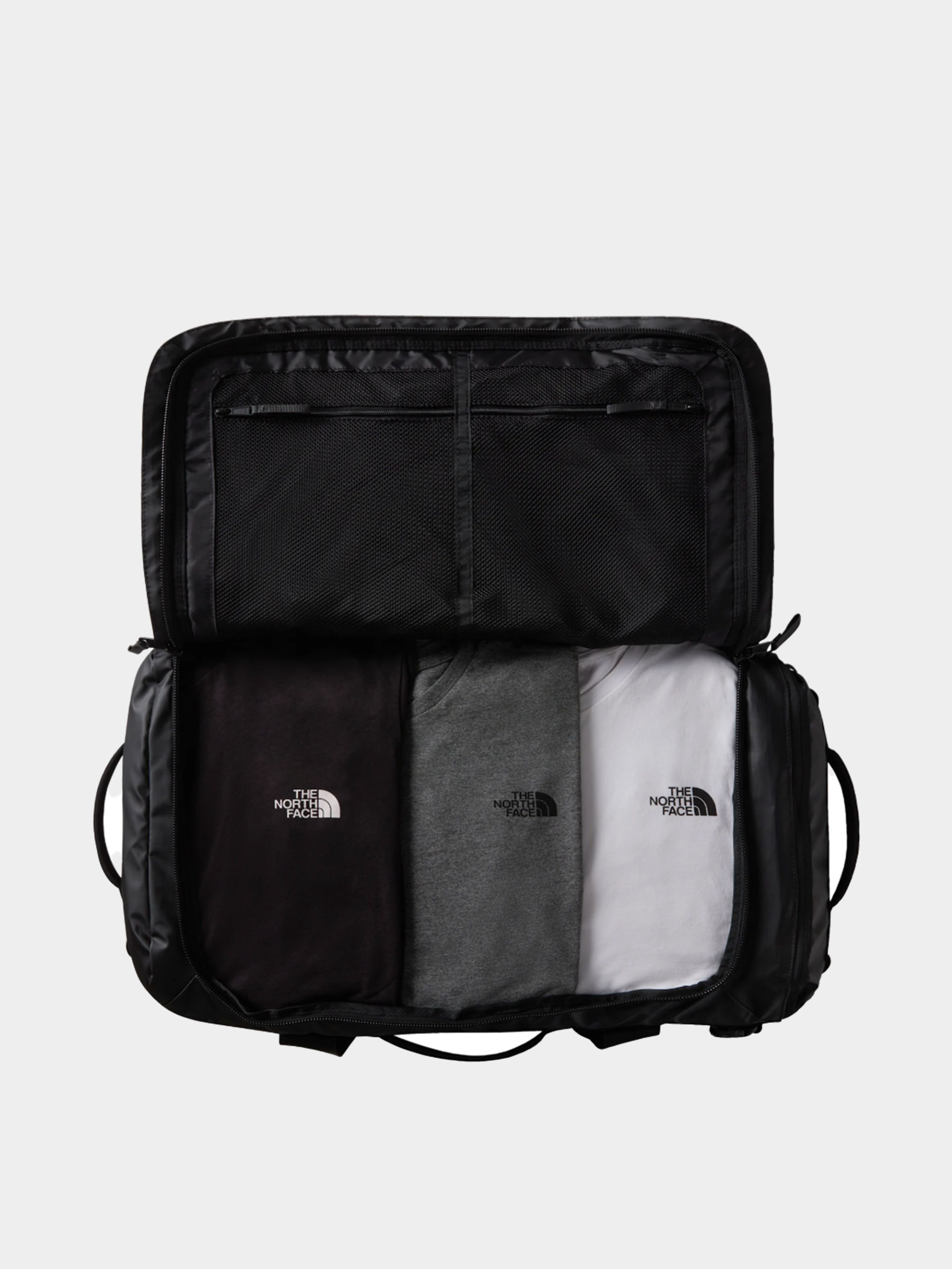 Чанта The North Face Base Camp Voyager Duffel 62L (tnf black/asphalt grey)