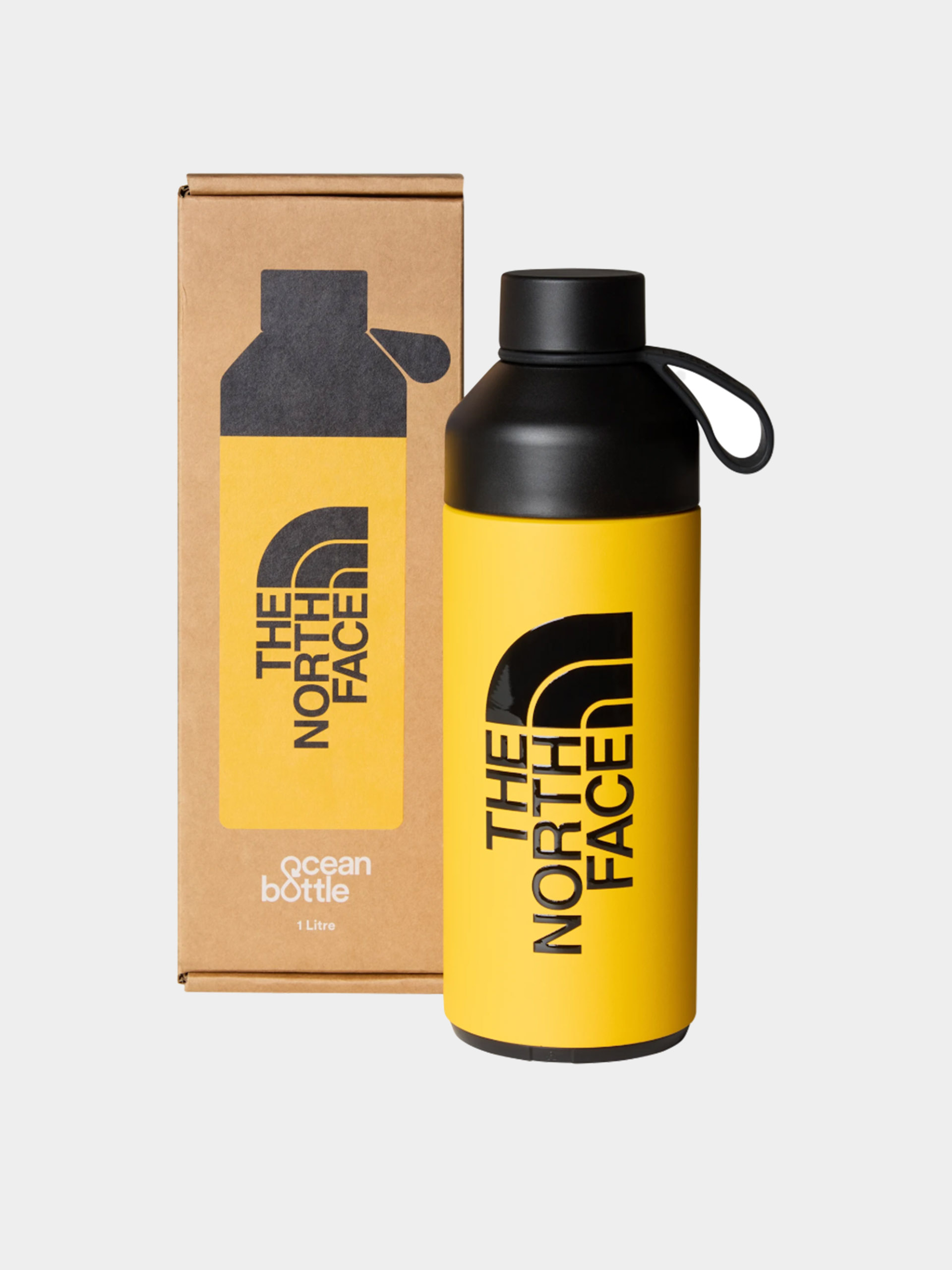 Бутилка The North Face Water Bottle 1L (summit gold/tnf black)