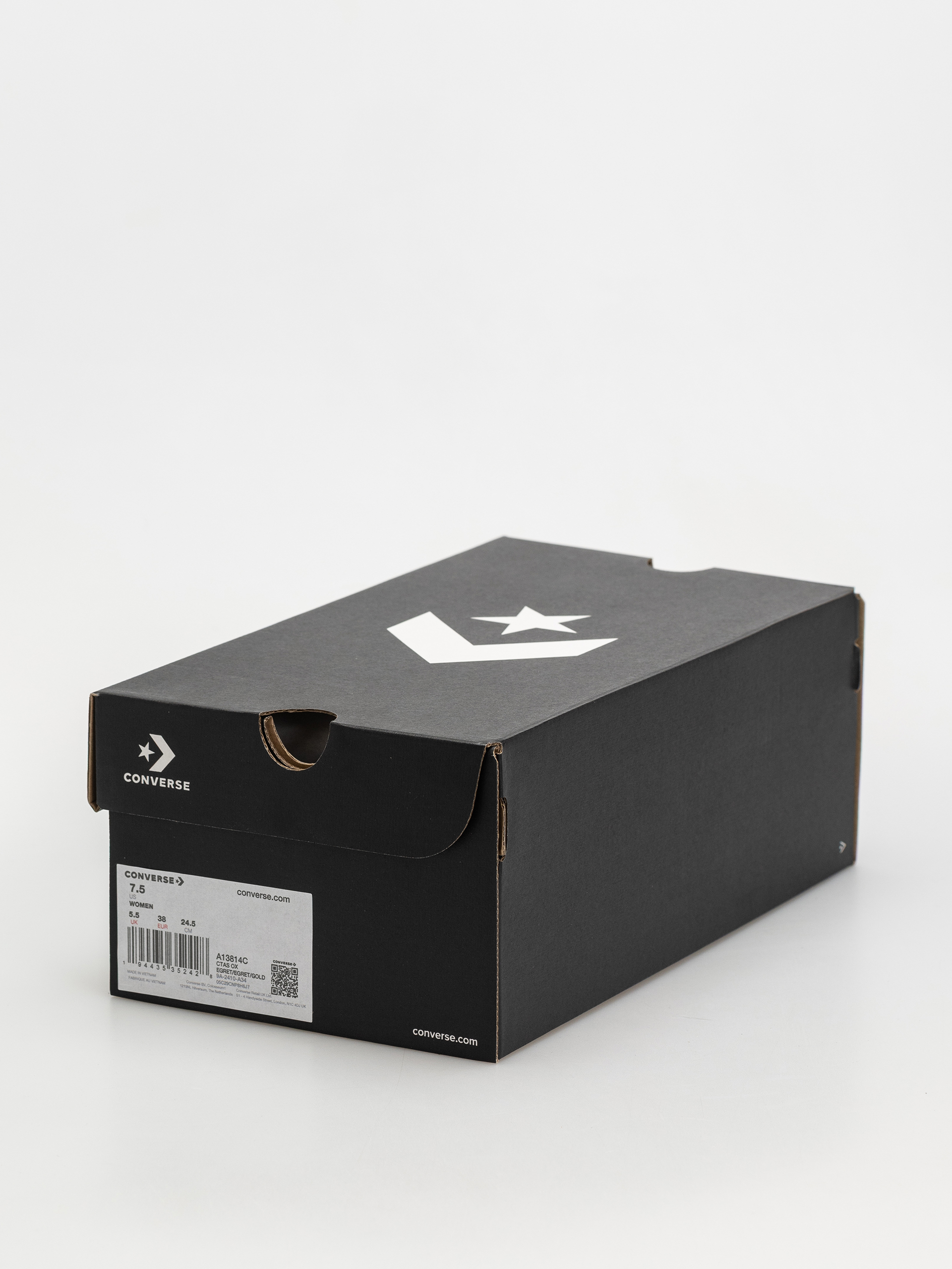 Кецове Converse Chuck Taylor All Star Ox Wmn (egret/egret/gold)