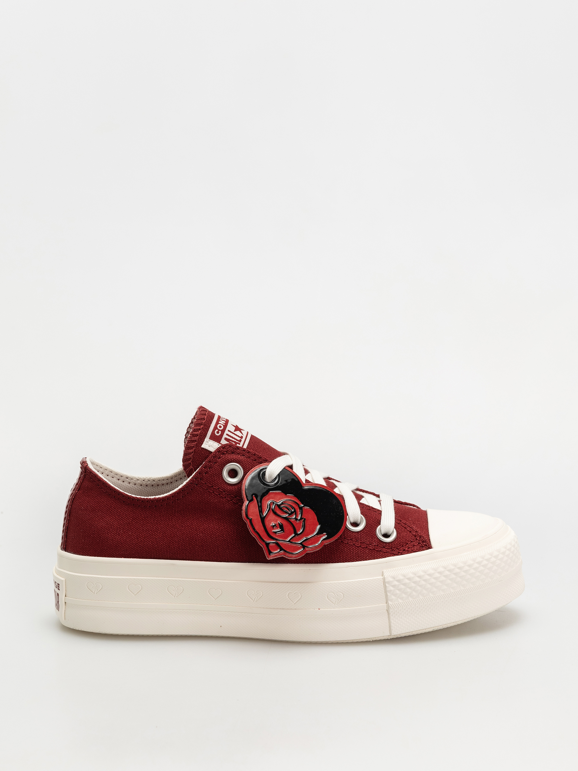 u041au0435u0446u043eu0432u0435 Converse Chuck Taylor All Star Lift Ox Wmn (park red/vintage white/egret)