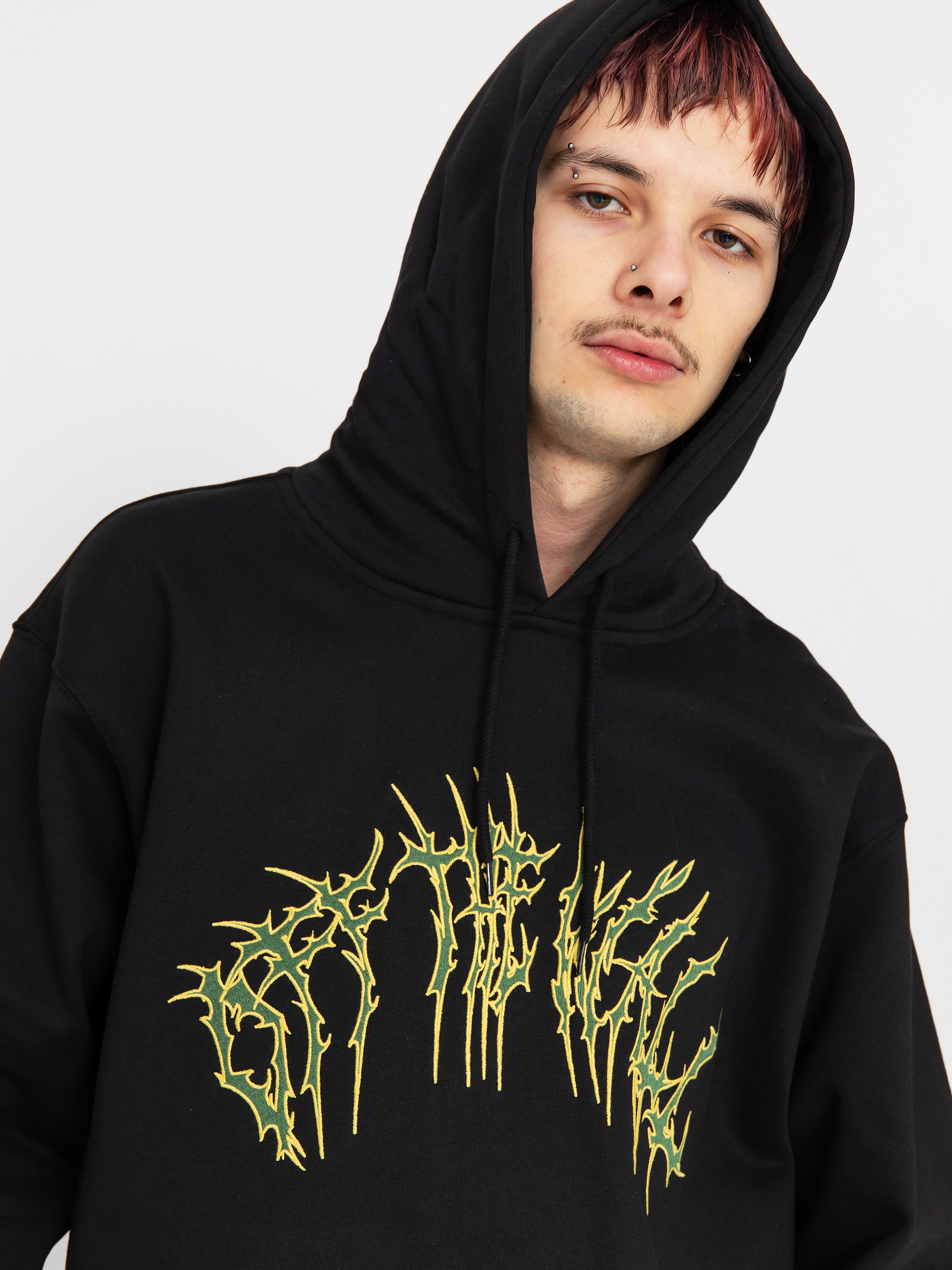 Суитшърт с качулка Vans Metal Arch HD (black)