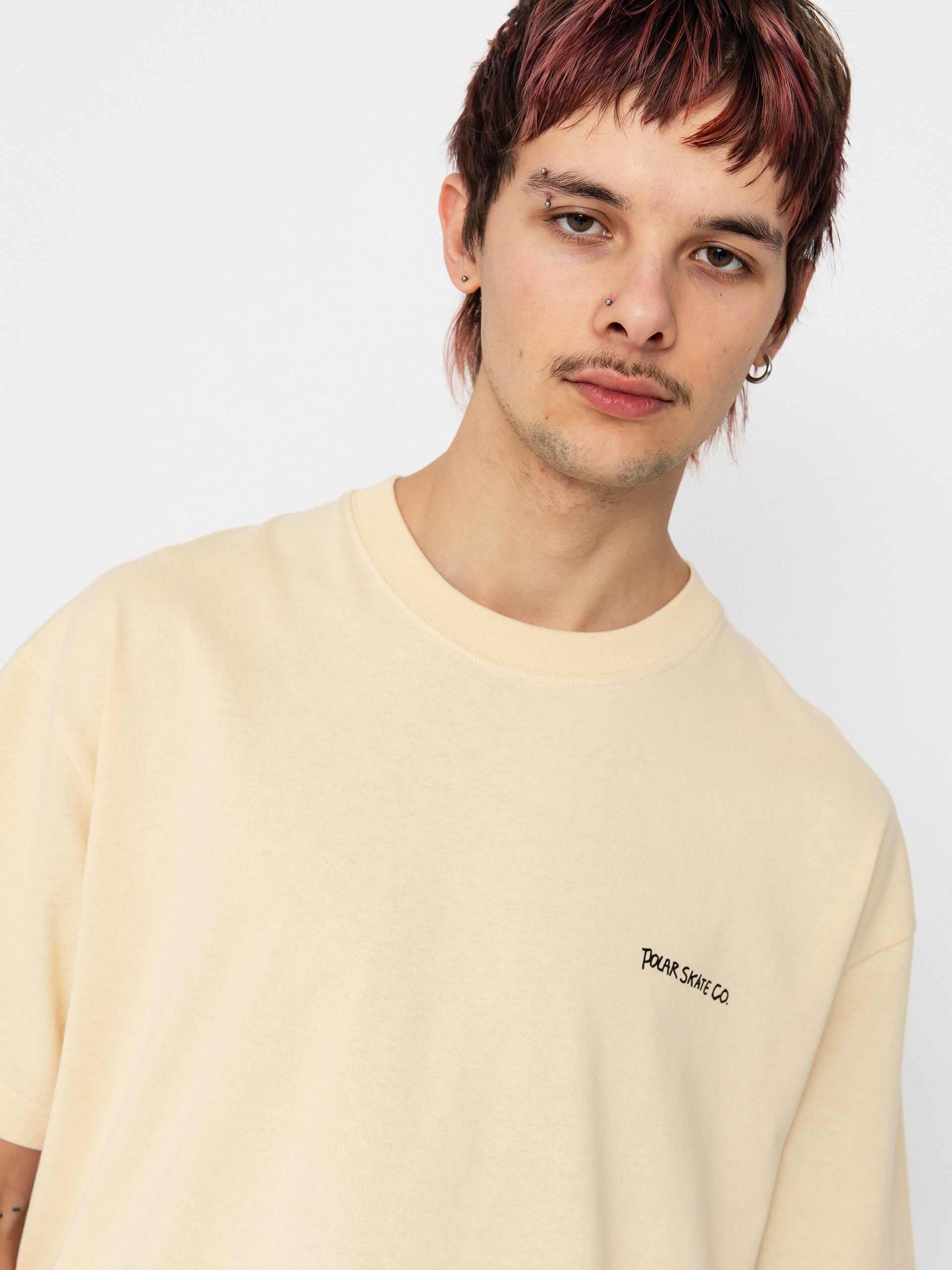 Тениска Polar Skate Home Sweet Home (oatmeal)
