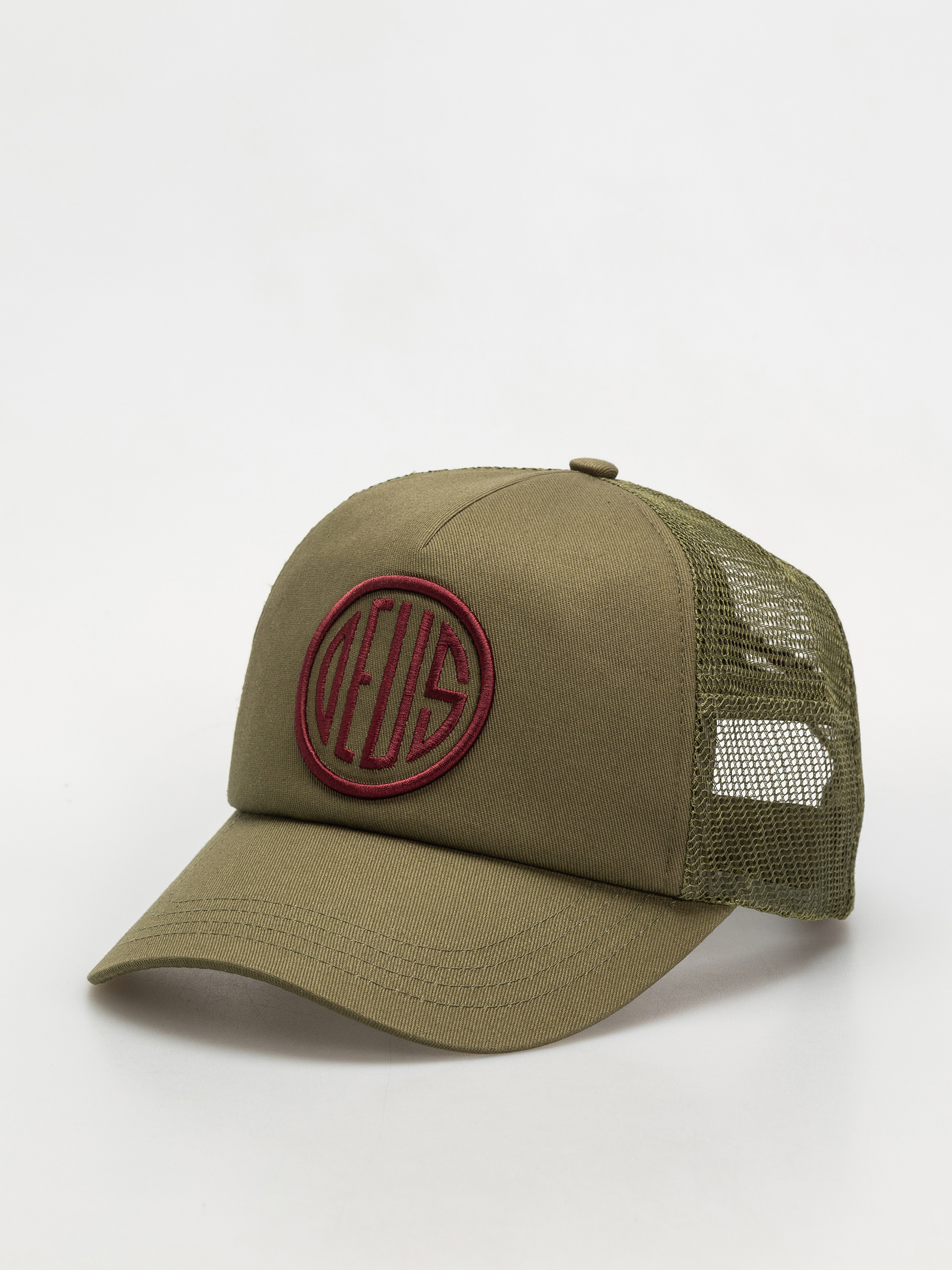 Шапка с козирка Deus Ex Machina Pill Logo Trucker (pine green)