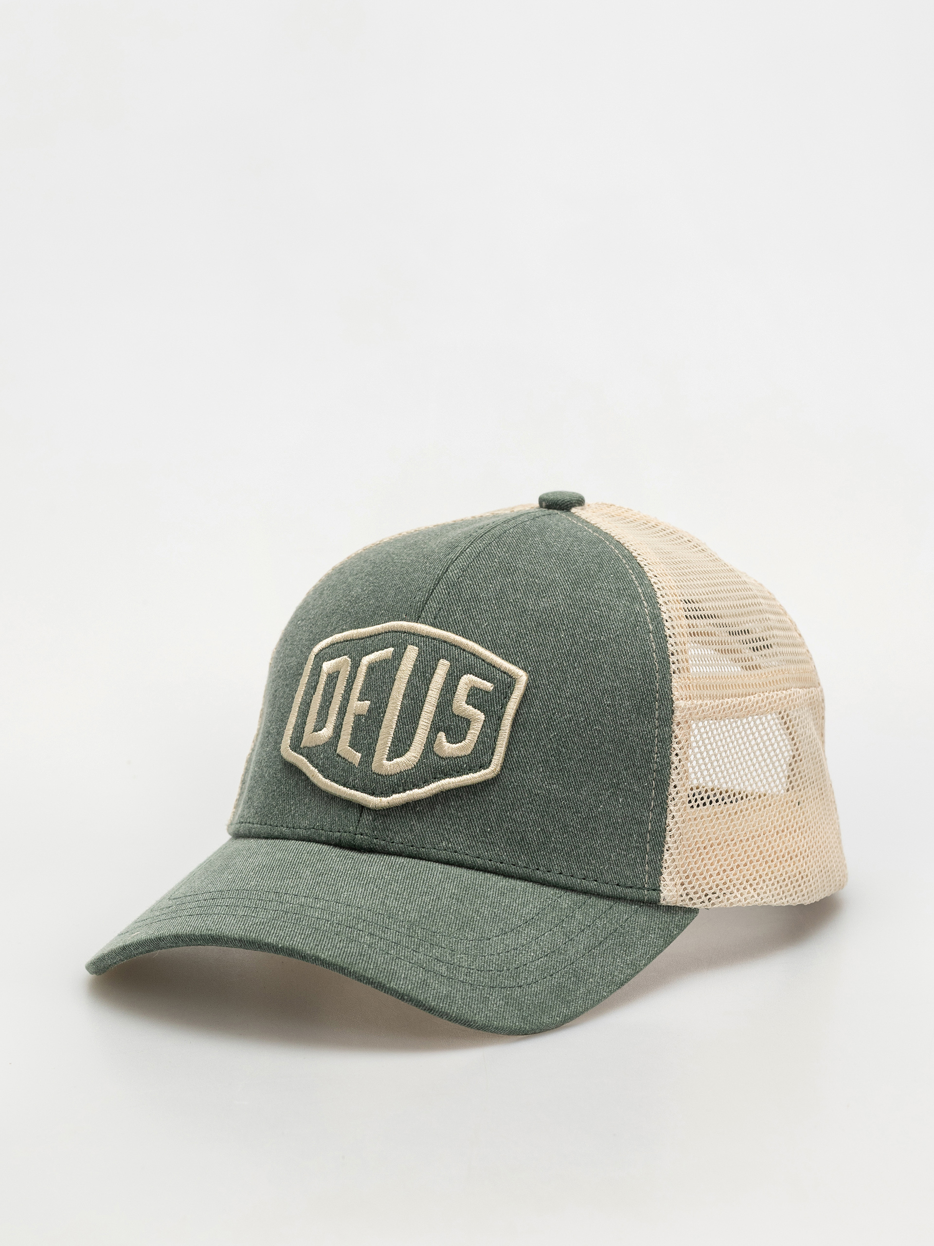 Шапка с козирка Deus Ex Machina Shield Trucker (shale green)