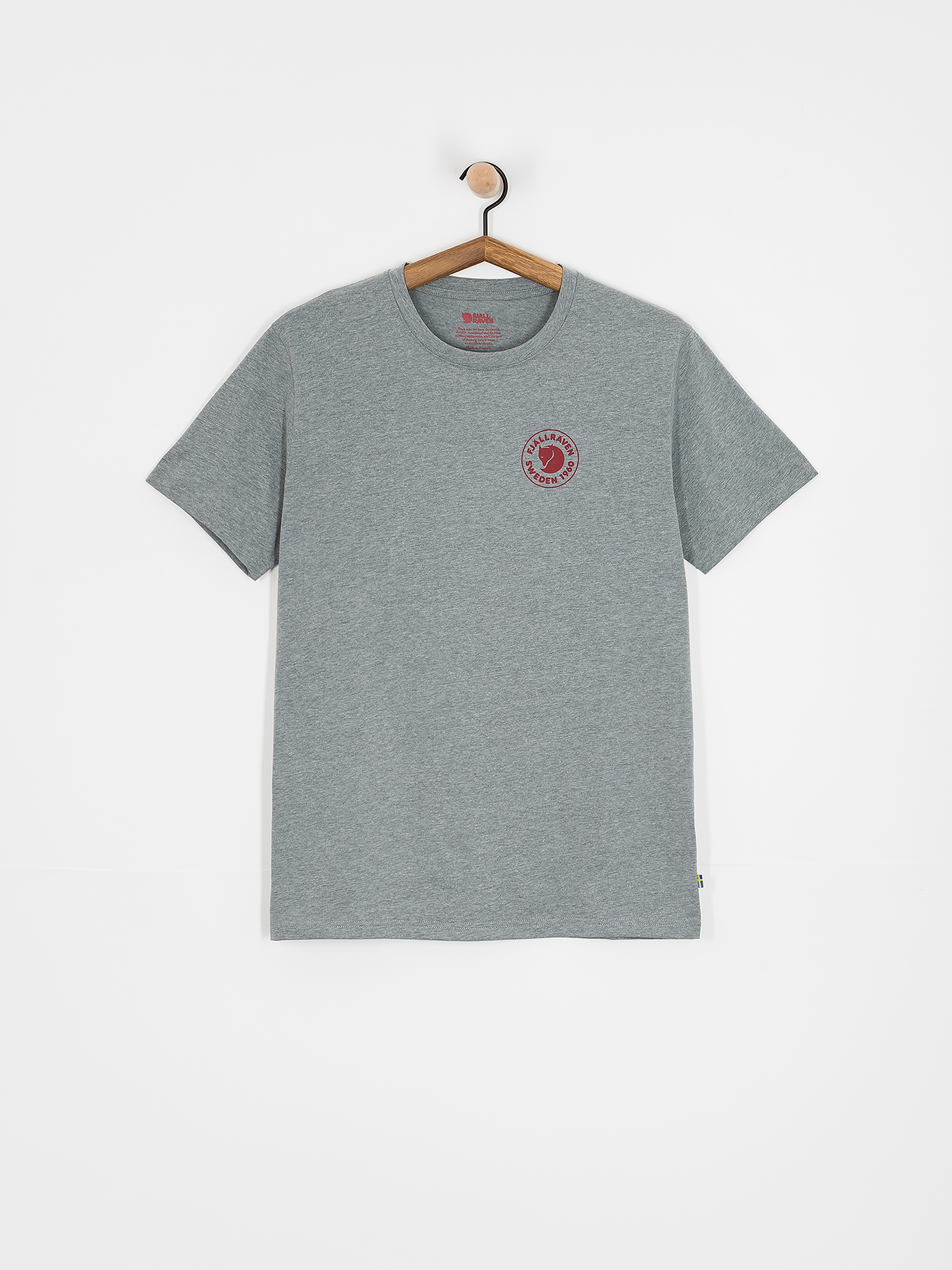 Тениска Fjallraven 1960 Logo (grey melange)