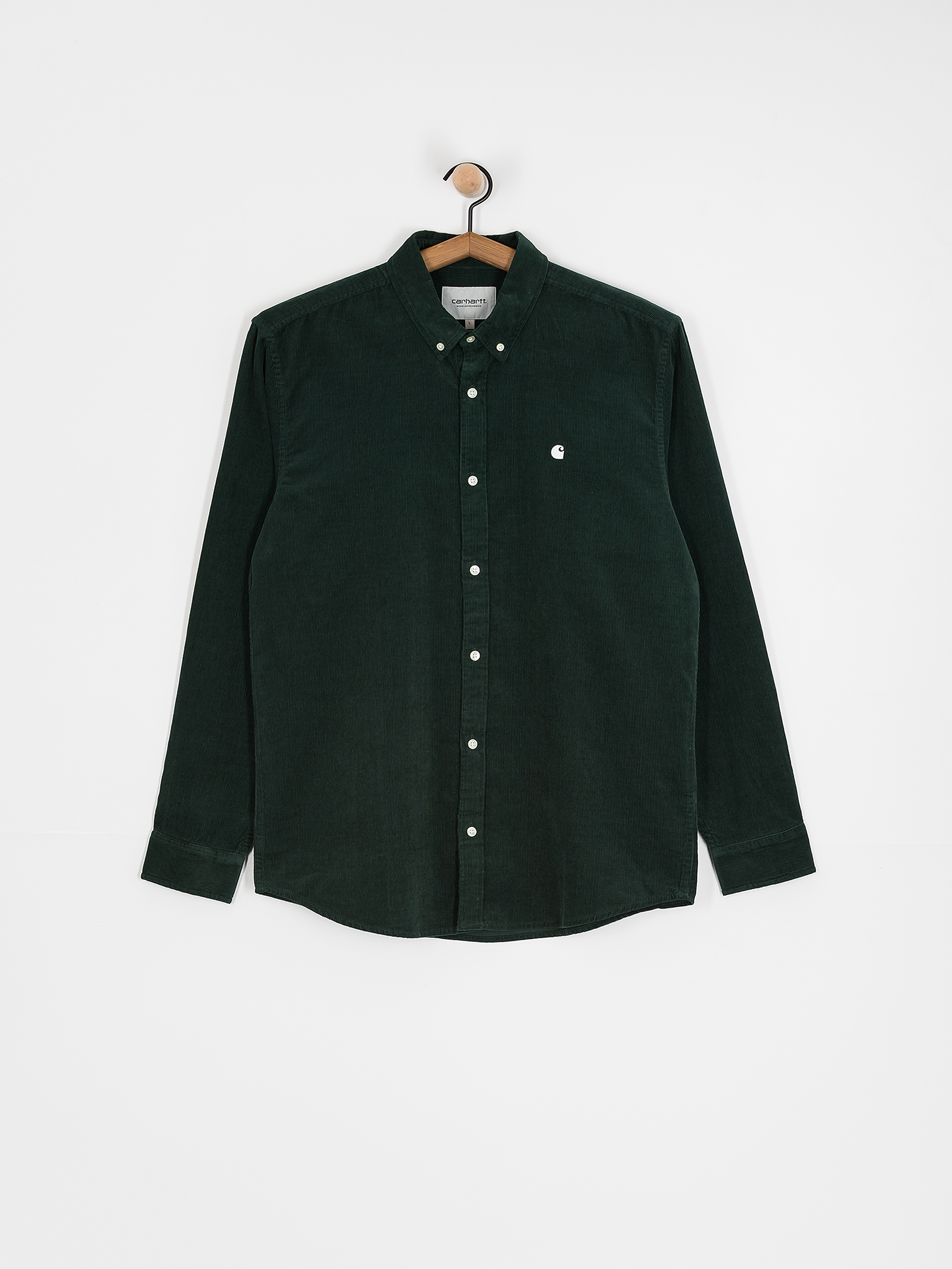 Риза Carhartt WIP Madison Fine Cord (conifer/wax)