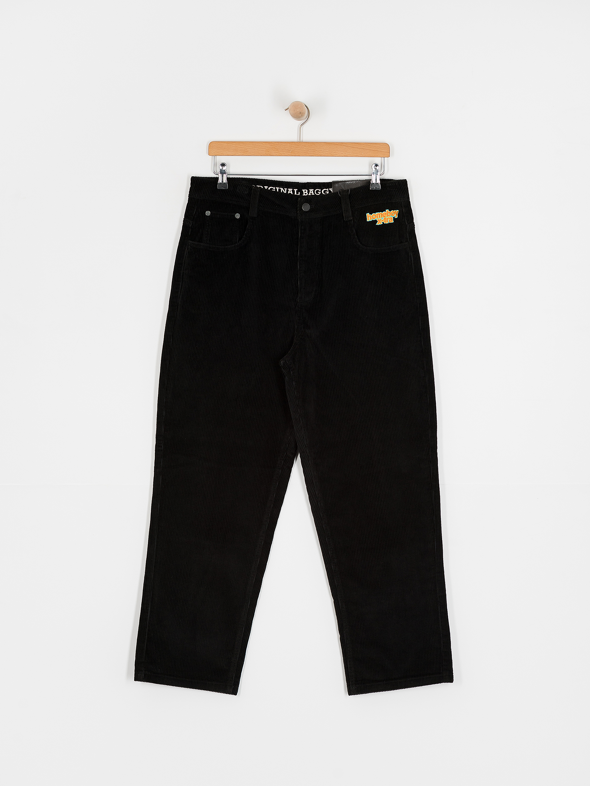 Панталони Homeboy X Tra Baggy Cord Pants (black)