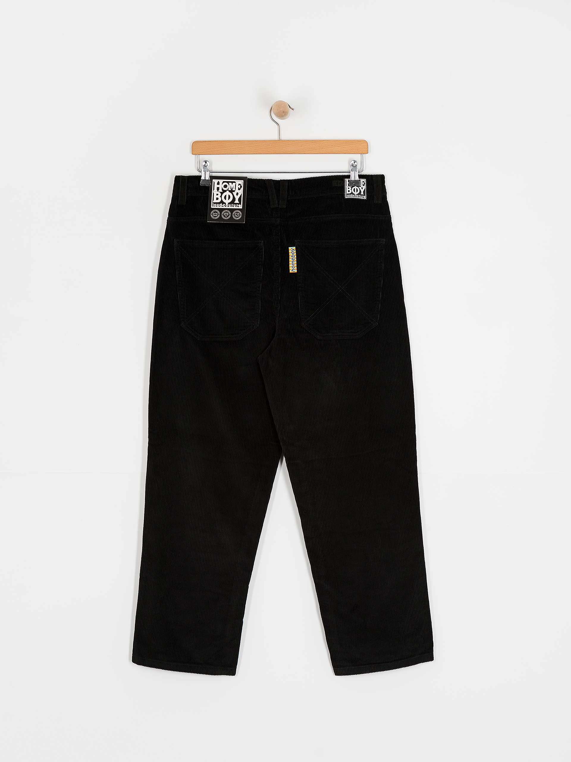 Панталони Homeboy X Tra Baggy Cord Pants (black)