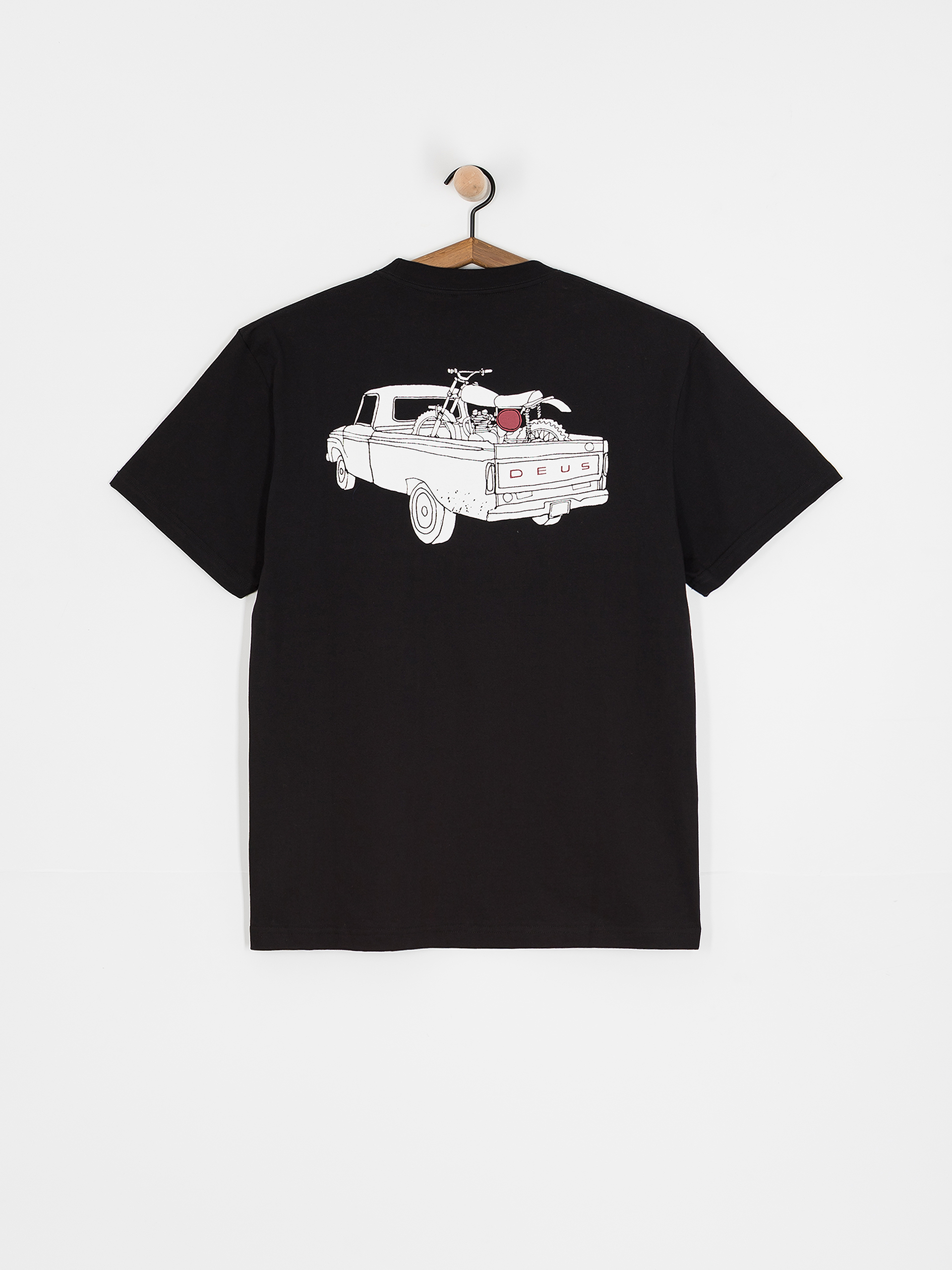 Тениска Deus Ex Machina Carby Pickup (black)