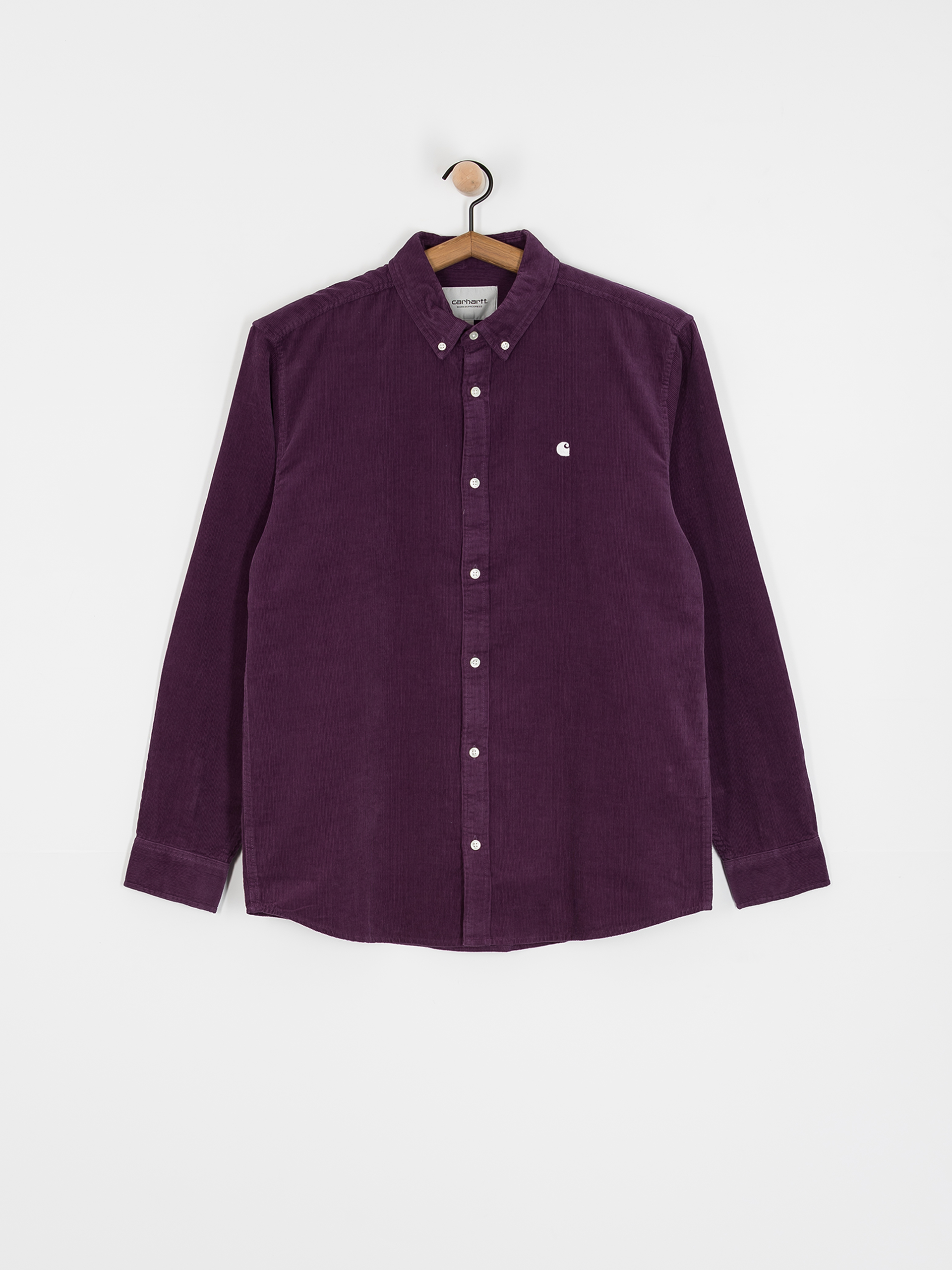 Риза Carhartt WIP Madison Fine Cord (huckleberry/wax)