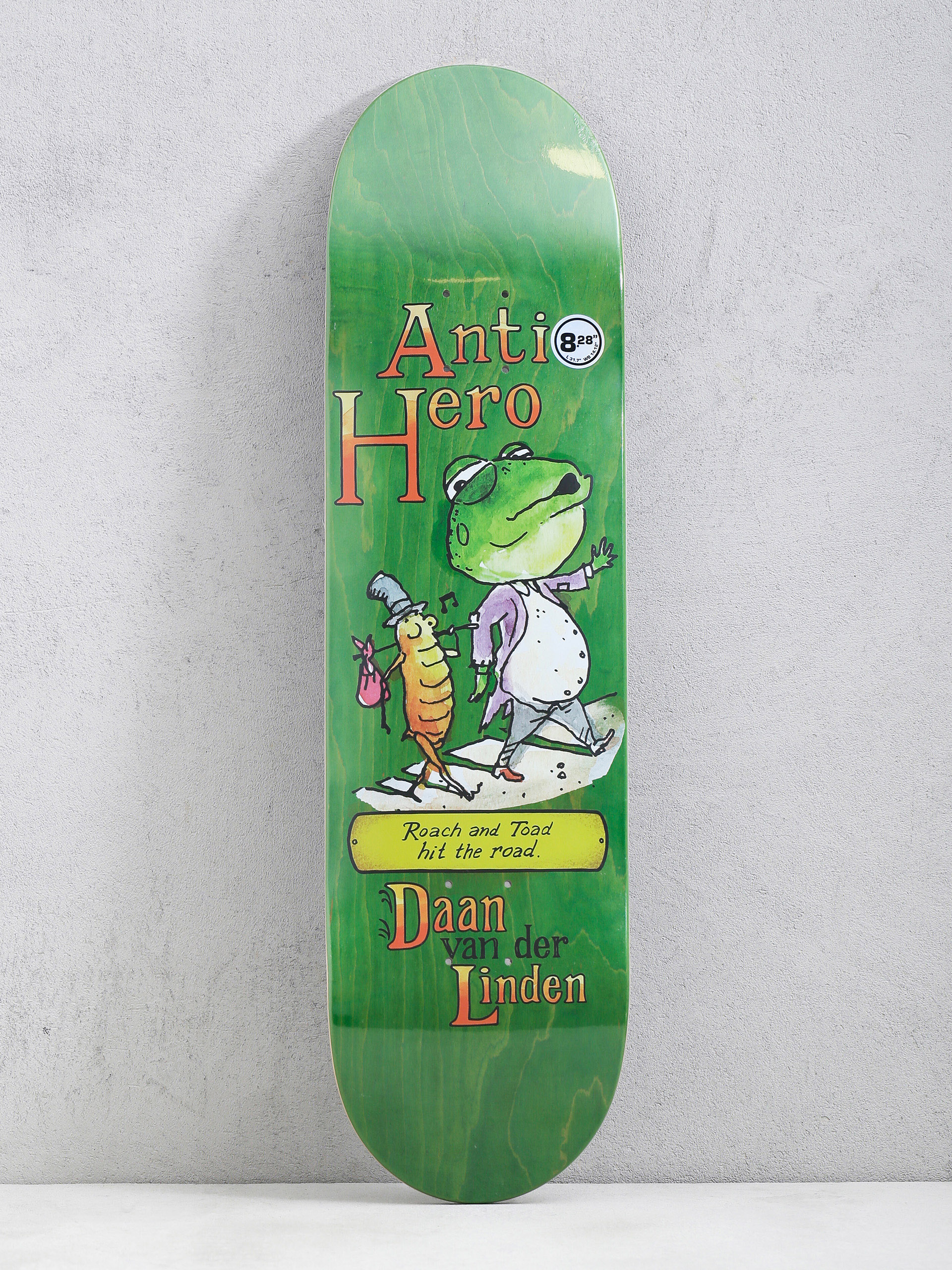 Дъска Antihero Daan Roach Toad (green)