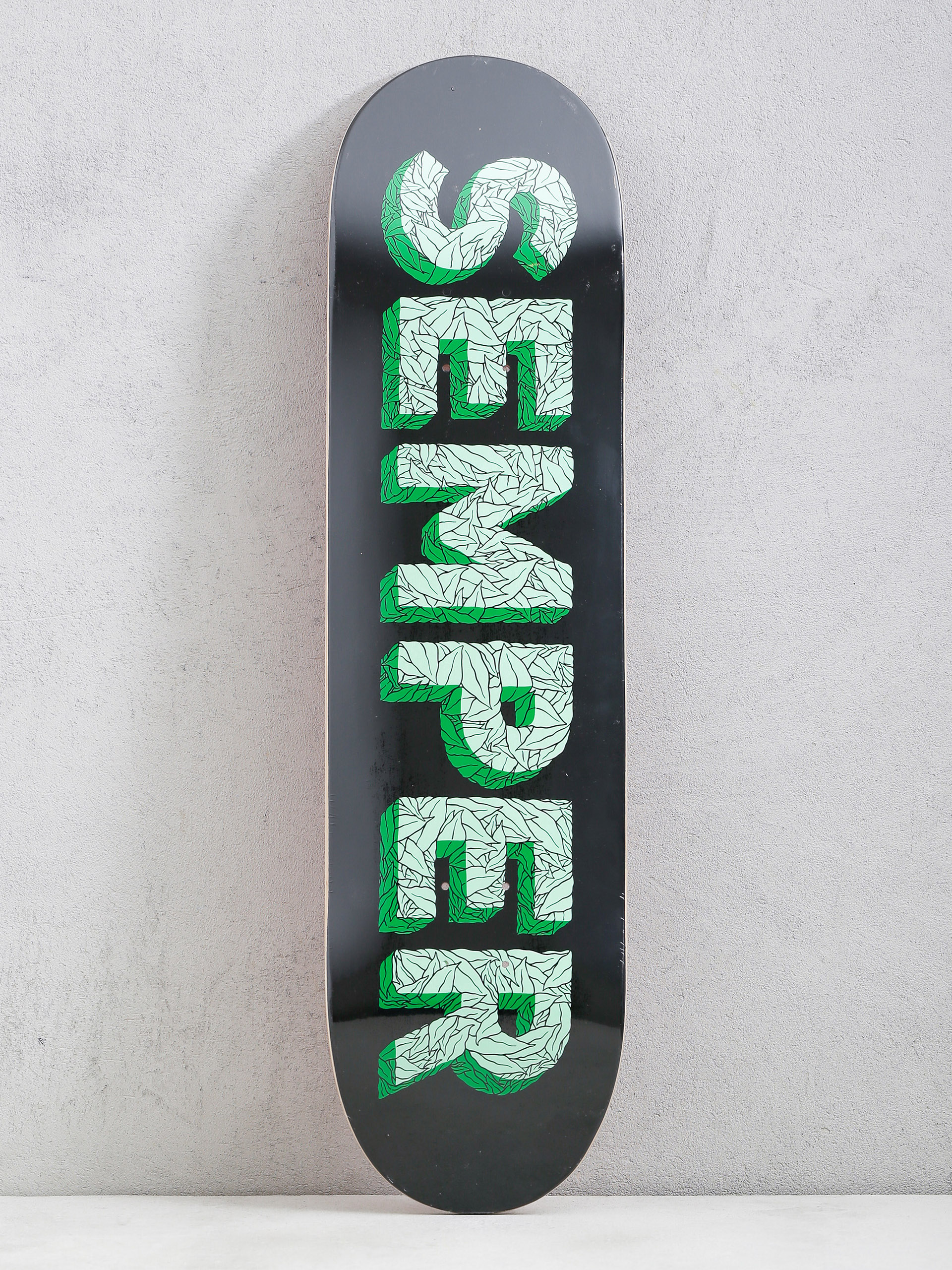 u0414u044au0441u043au0430 Semper Skateboards Leaf (black/green)
