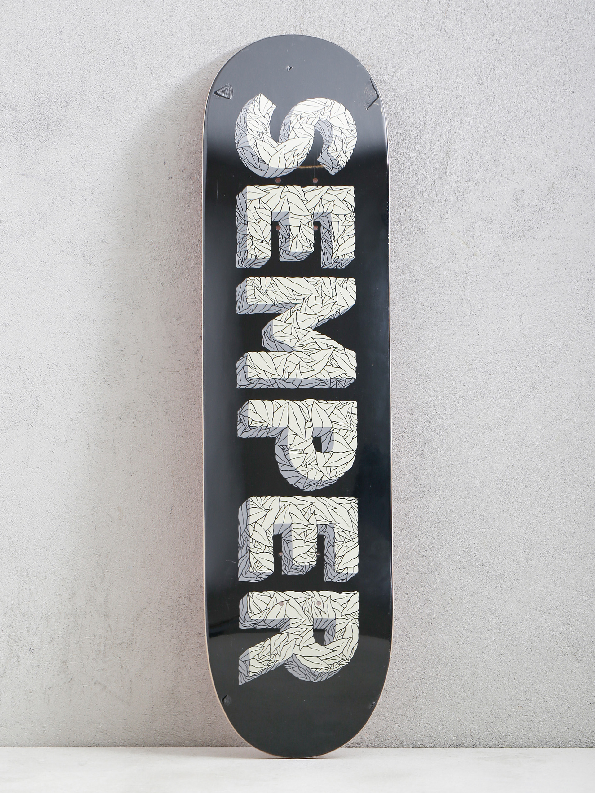 u0414u044au0441u043au0430 Semper Skateboards Leaf (black/grey)