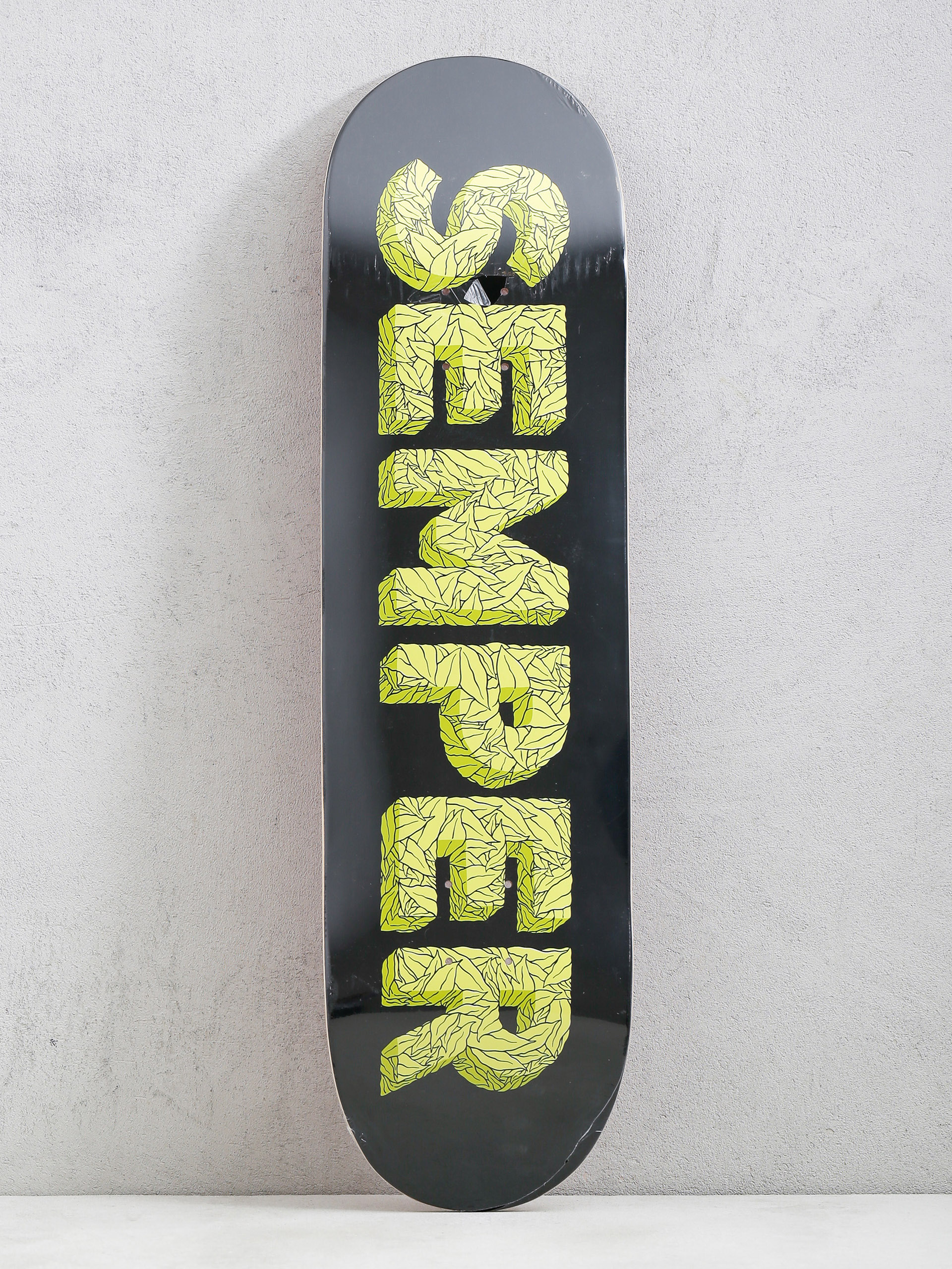 u0414u044au0441u043au0430 Semper Skateboards Leaf (black/yellow)