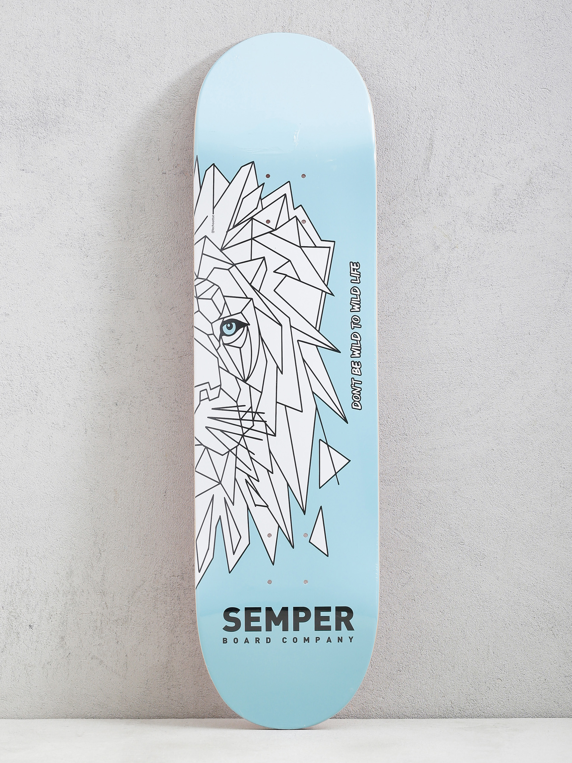 Дъска Semper Skateboards Lion (blue)