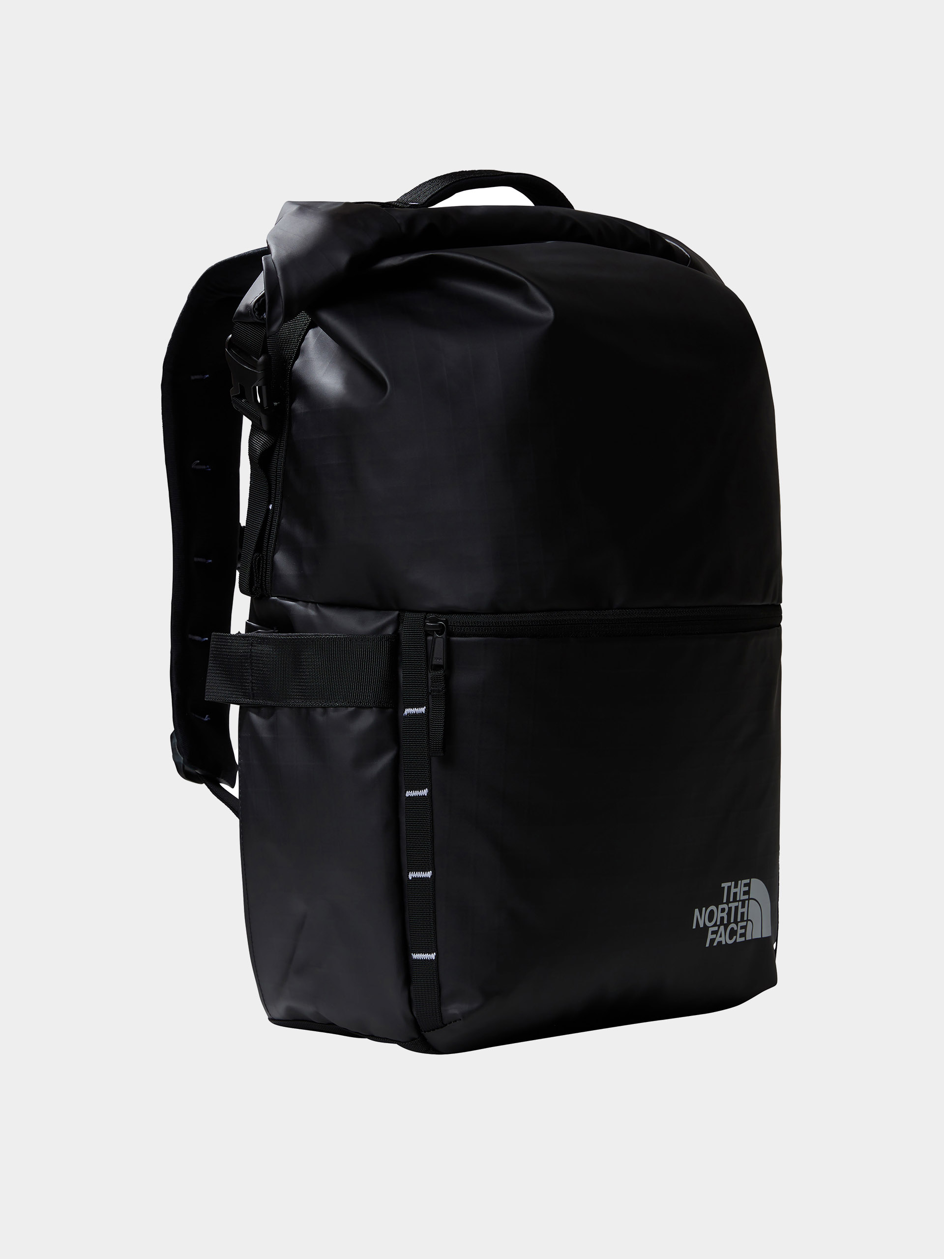 u0420u0430u043du0438u0446u0430 The North Face Base Camp Voyager Rolltop (tnf black tnf white npf)