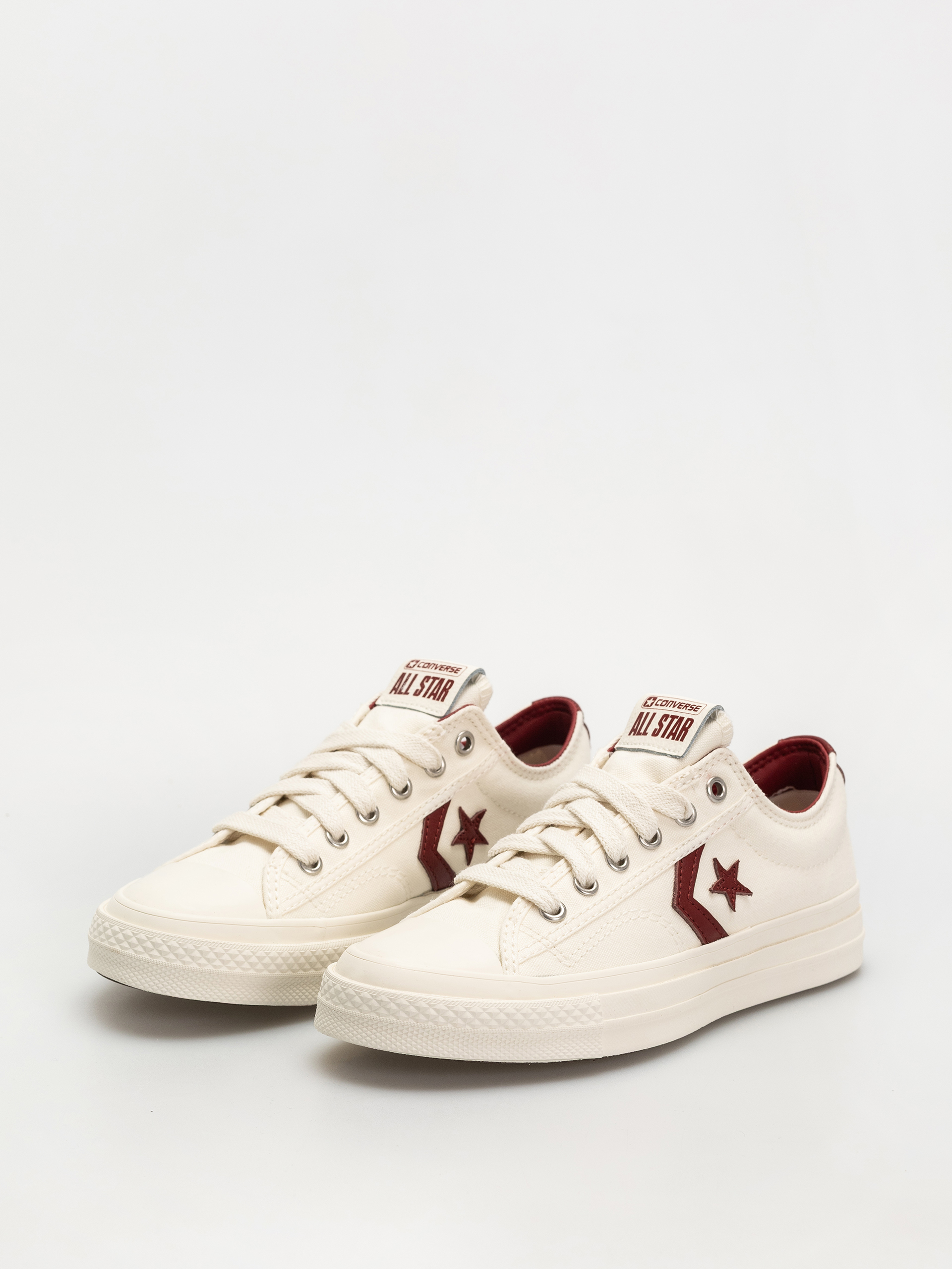 Обувки Converse Star Player 76 Ox (egret/egret/park red)