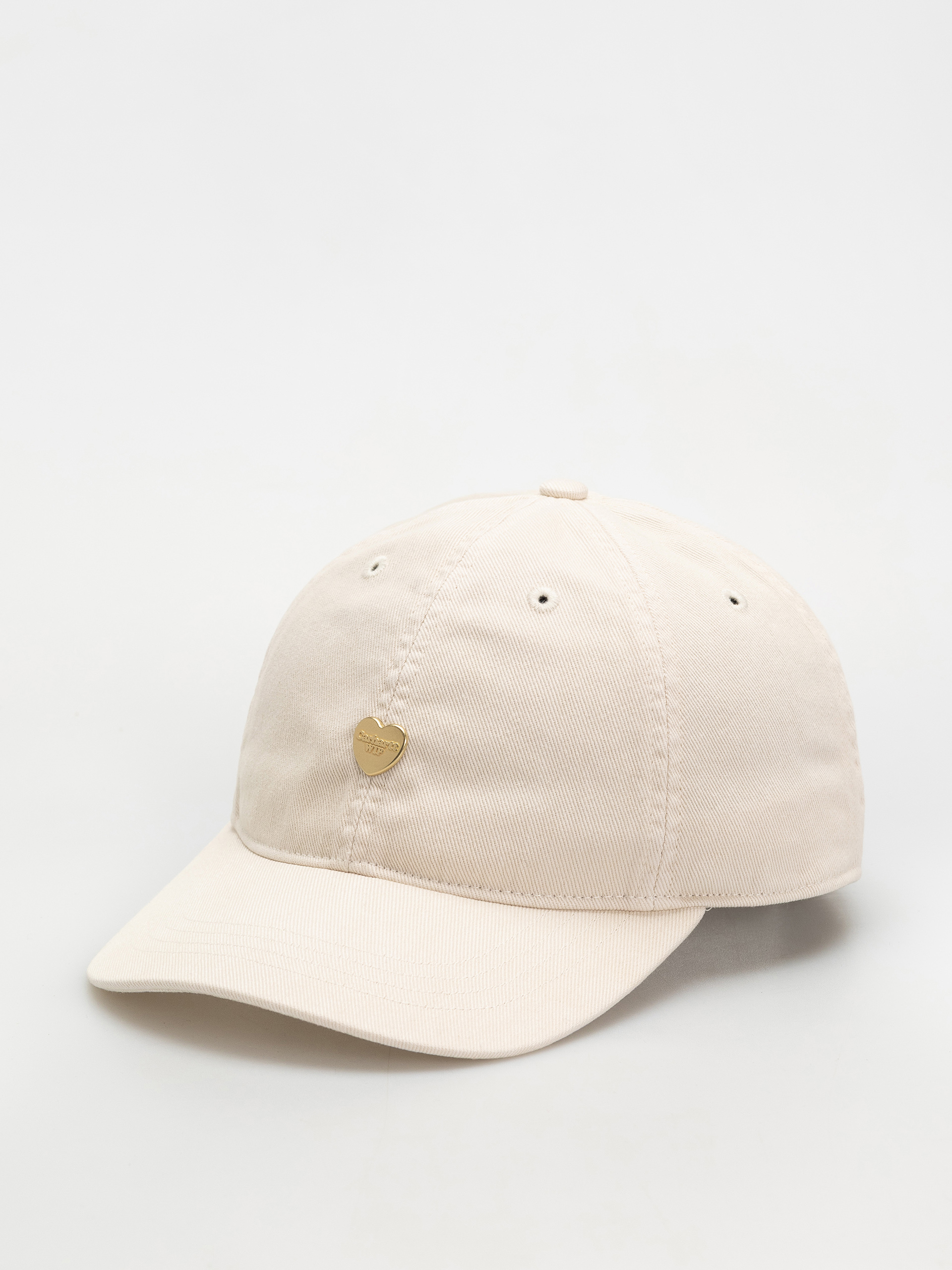 Шапка с козирка Carhartt WIP Heart Metal (natural/black)