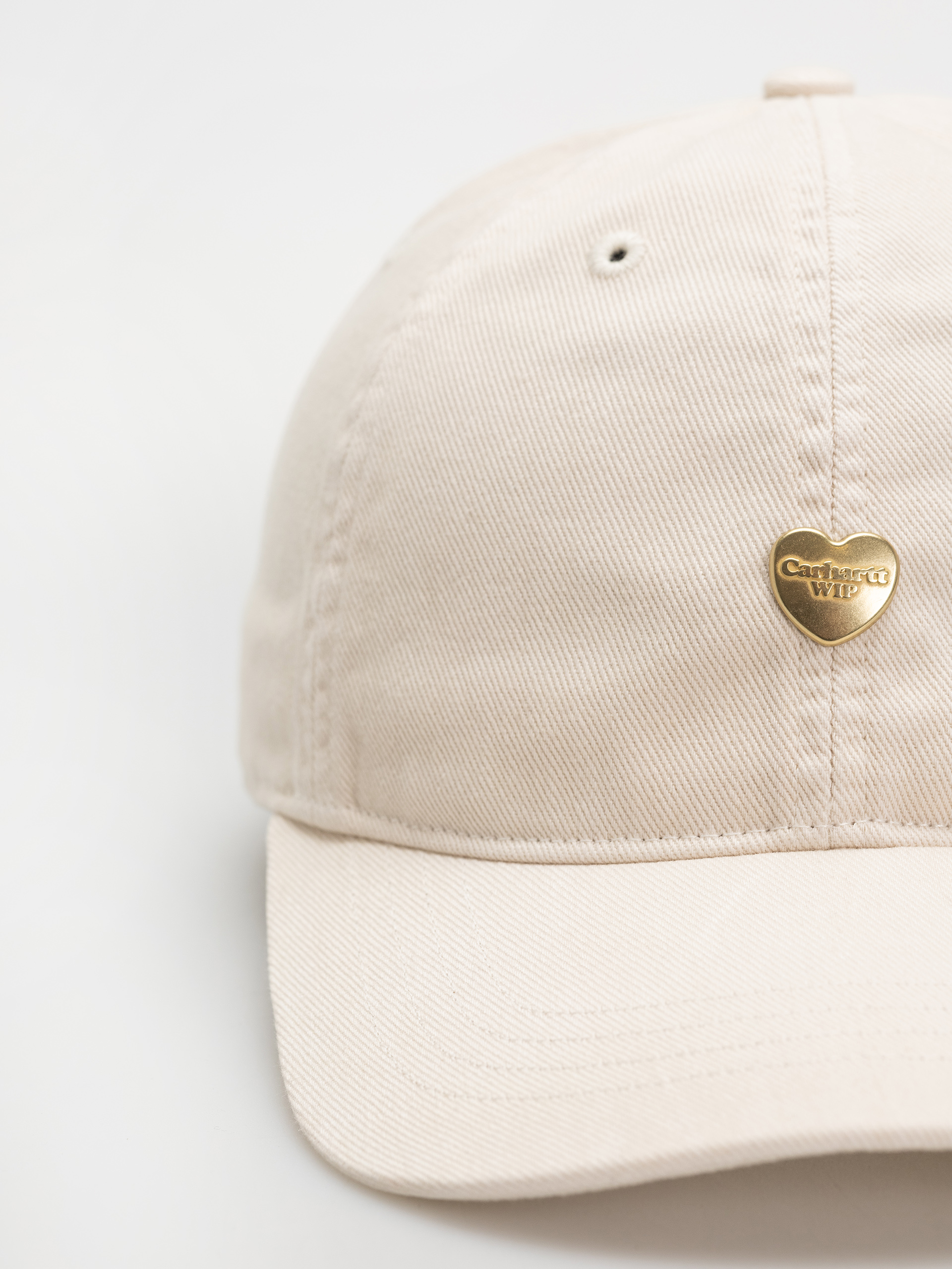 Шапка с козирка Carhartt WIP Heart Metal (natural/black)