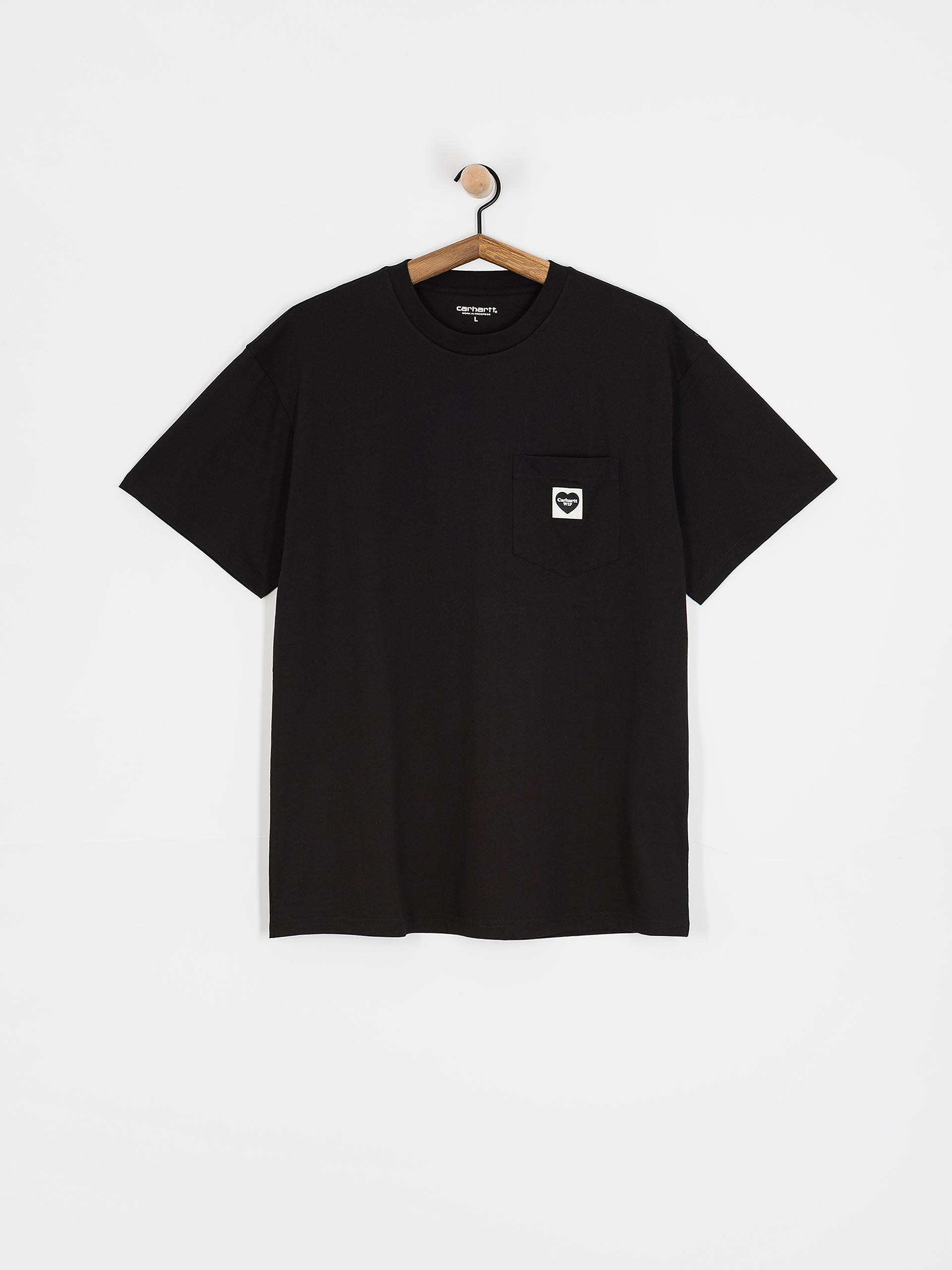 Тениска Carhartt WIP Pocket Heart (black/black)