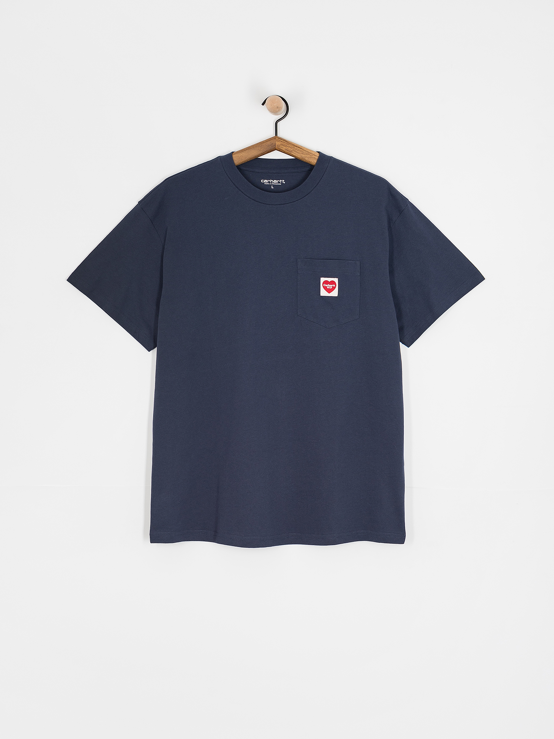 Тениска Carhartt WIP Pocket Heart (blue)