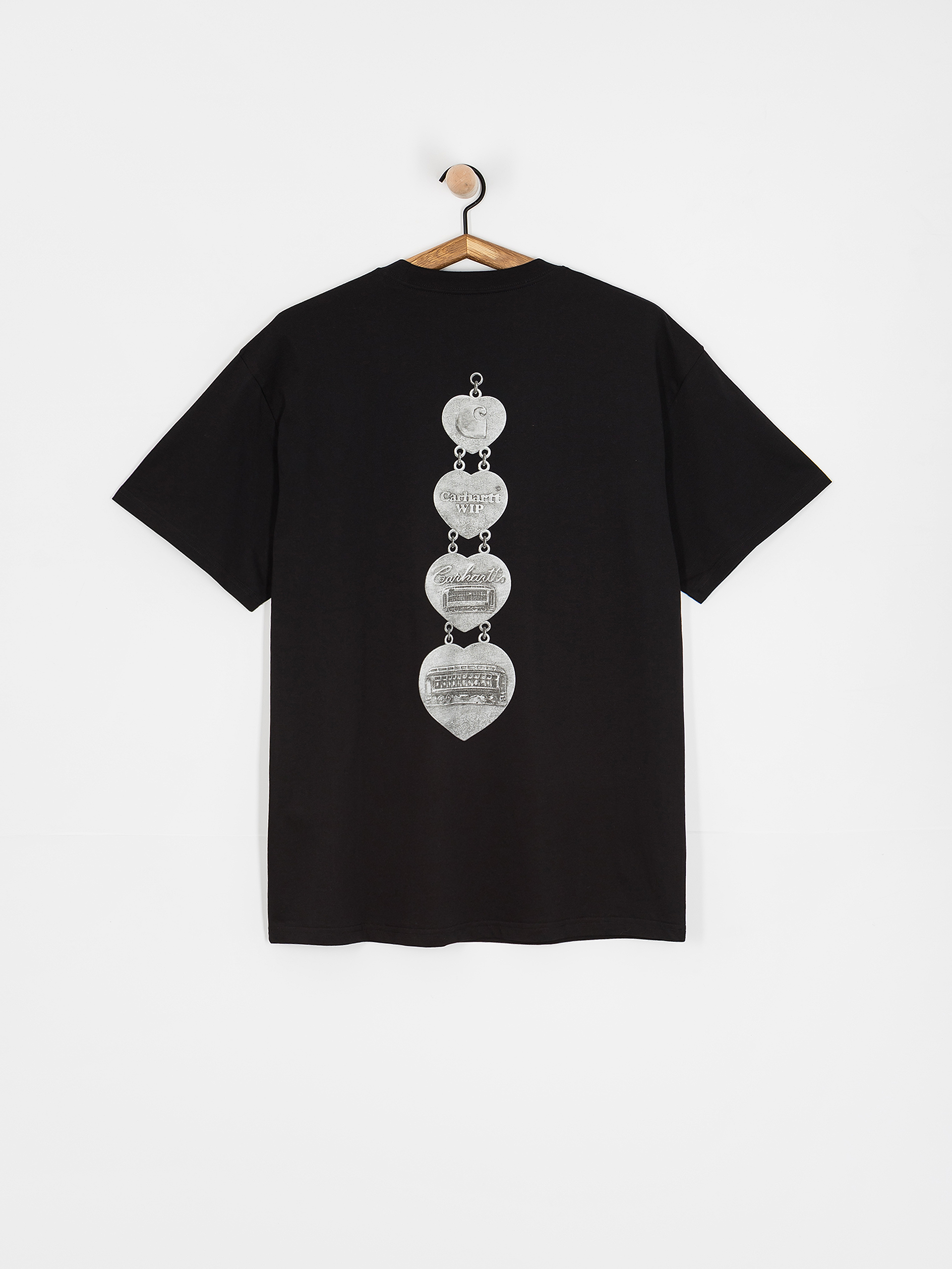 Тениска Carhartt WIP Hartt Chain (black)