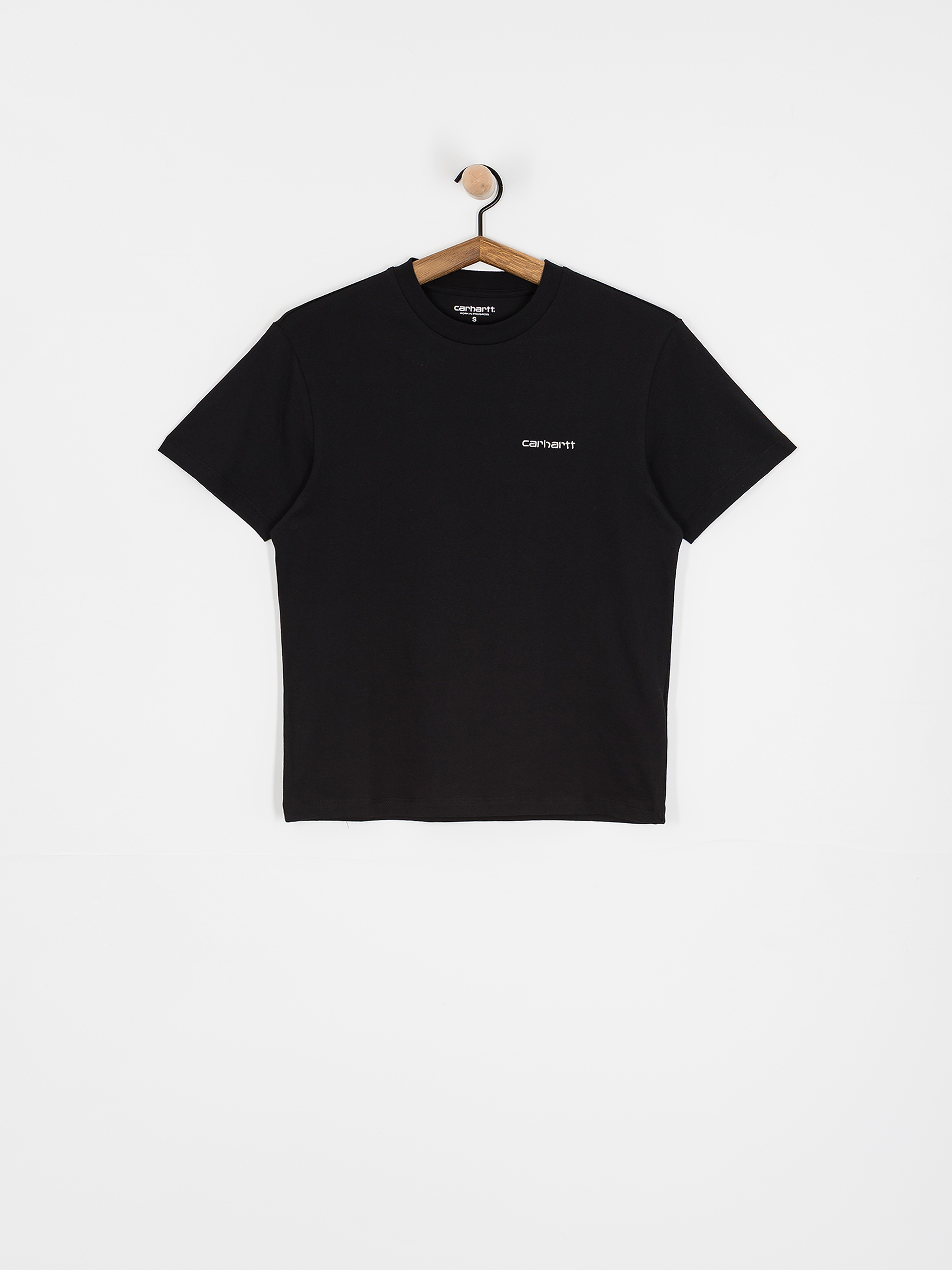 Тениска Carhartt WIP Script Embroidery Wmn (black/white)