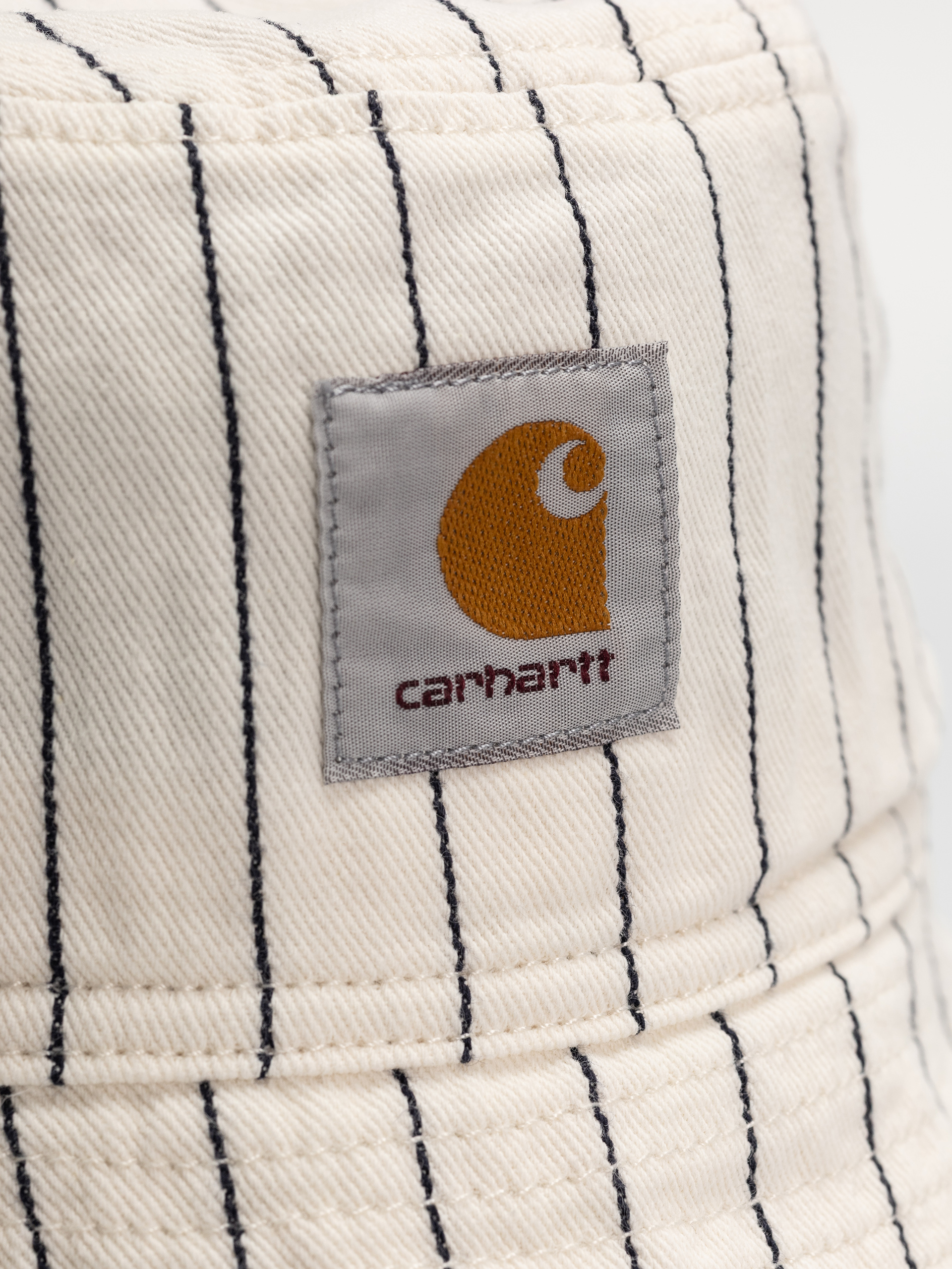 Шапка с периферия Carhartt WIP Hendry Bucket (seaton stripe/wax/dark navy)