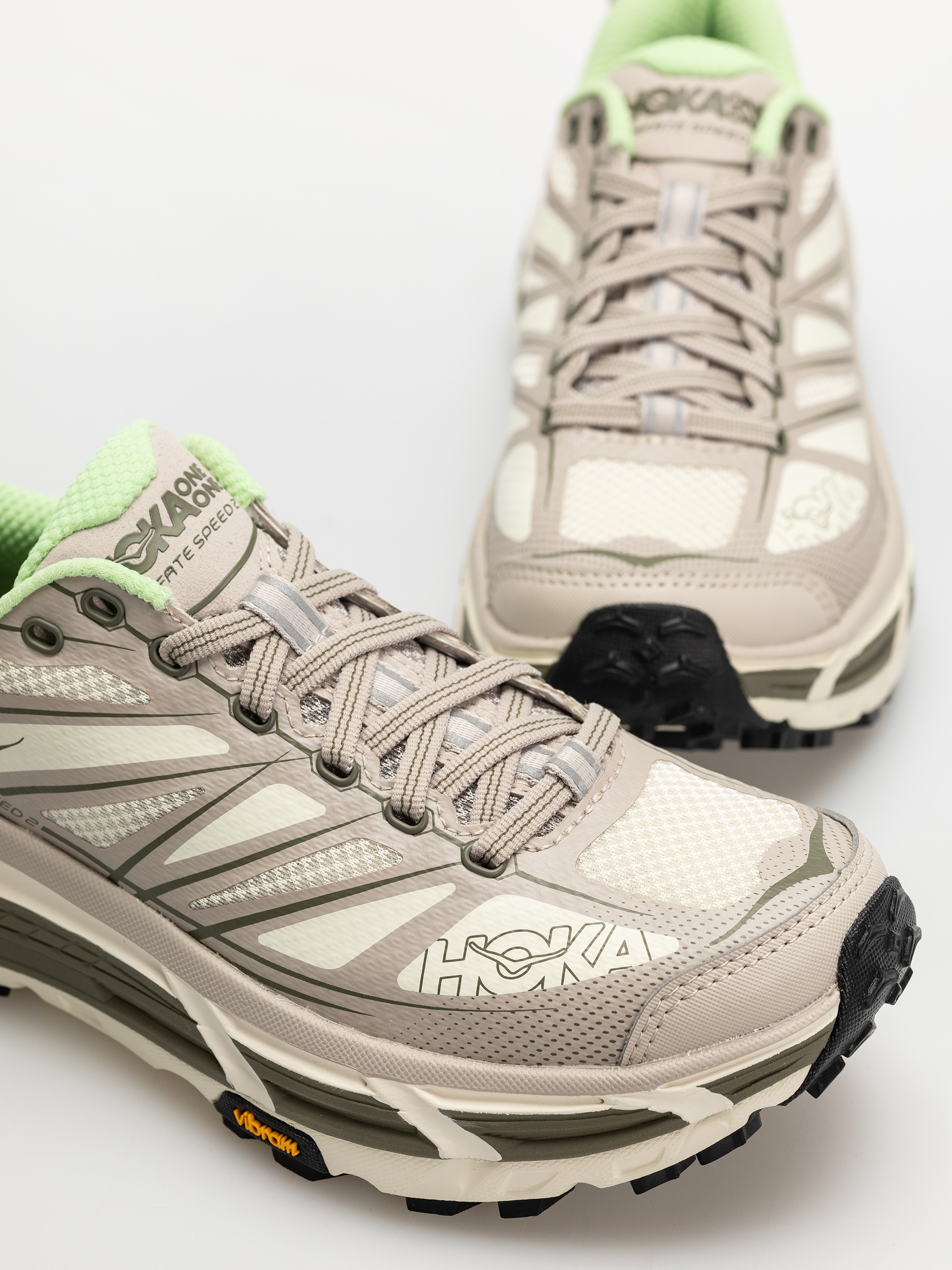 Обувки Hoka Mafate Speed 2 (putty/eucalyptus)