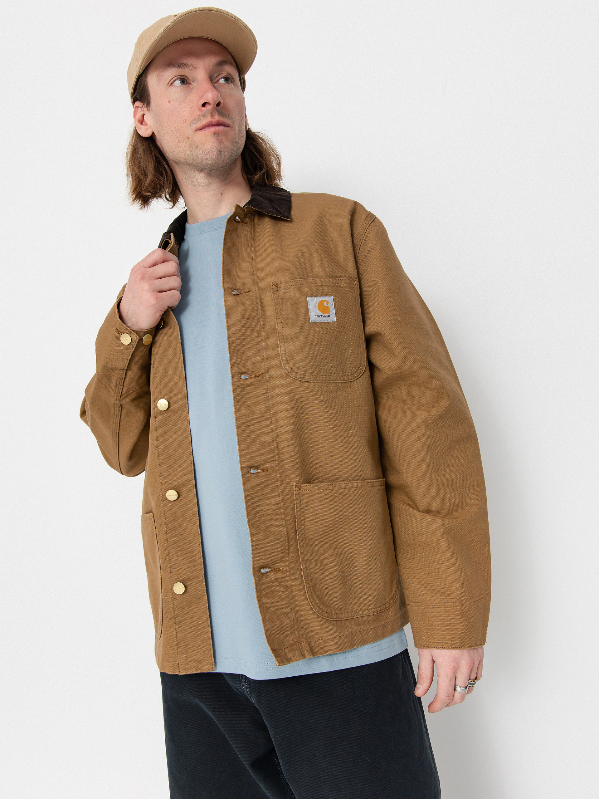 Яке Carhartt WIP Michigan Coat (hamilton brown/tobacco)