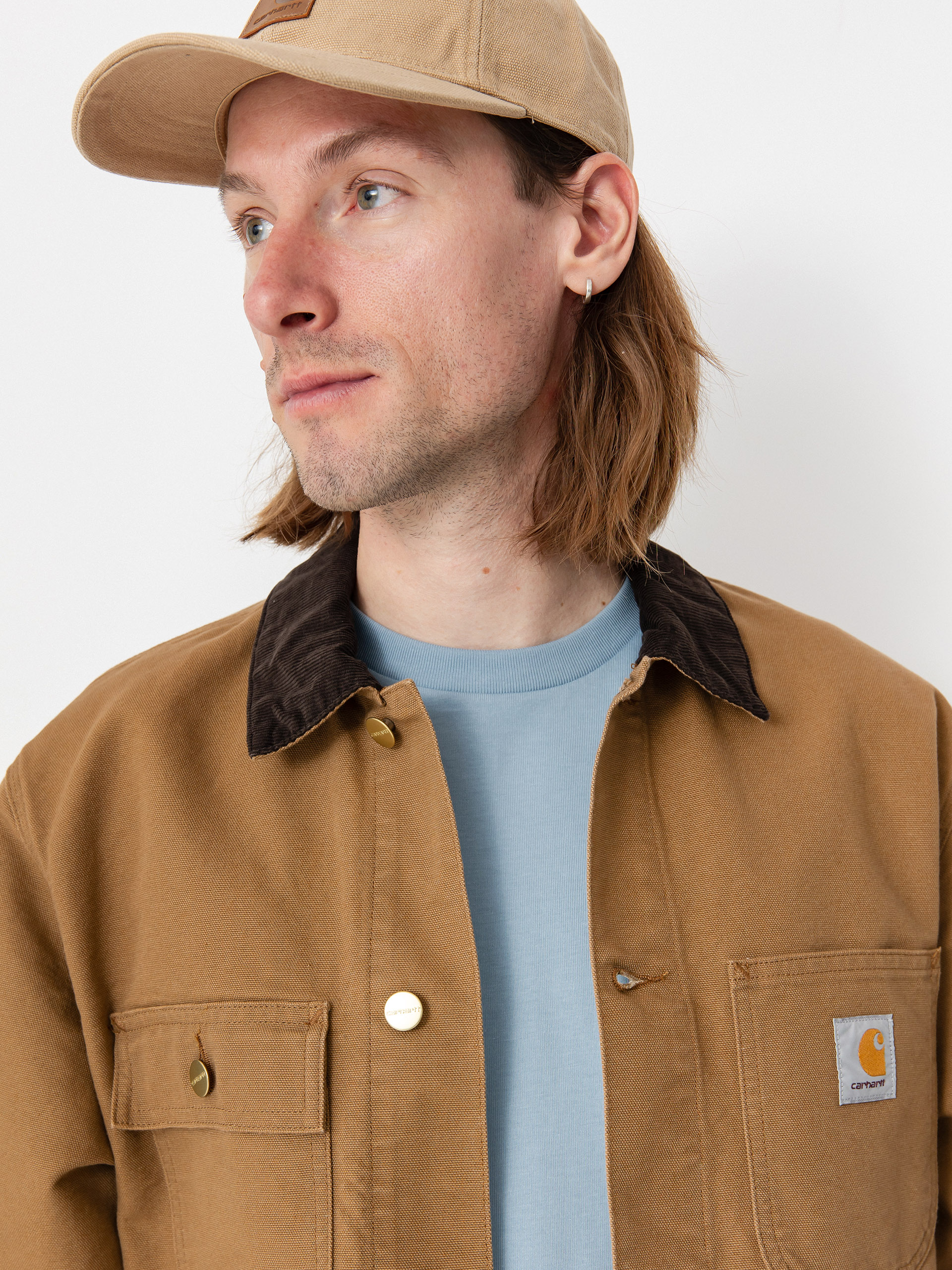 Яке Carhartt WIP Michigan Coat (hamilton brown/tobacco)