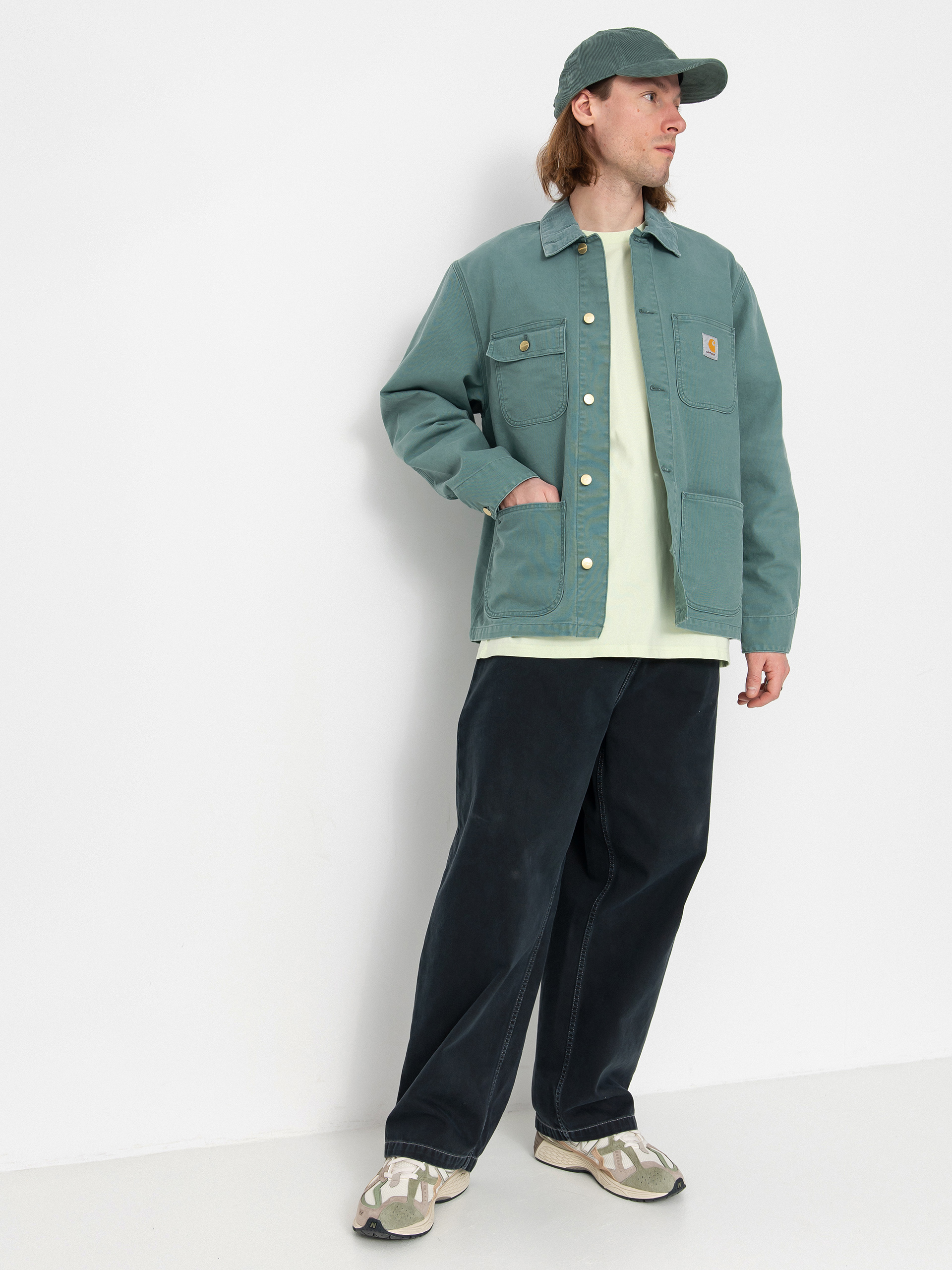 u042fu043au0435 Carhartt WIP Michigan Coat (silver pine/silver pine)