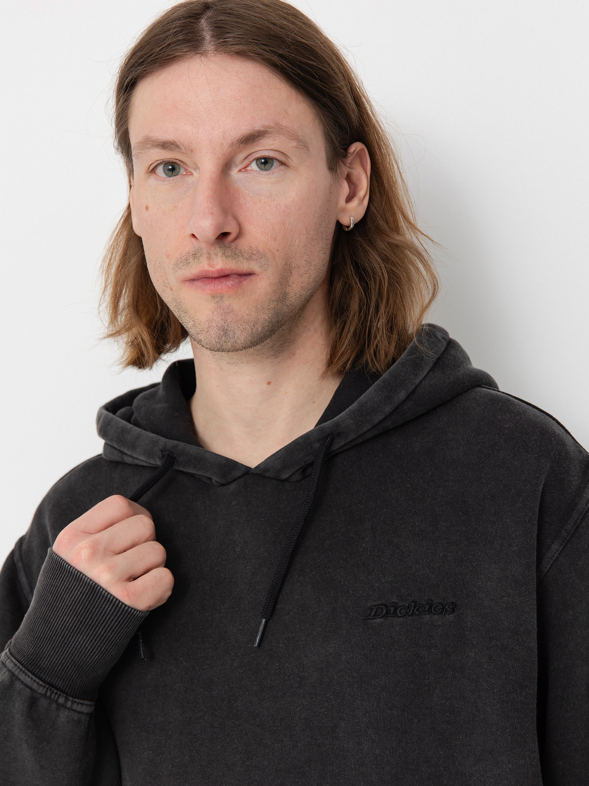 Суитшърт с качулка Dickies Plentywood HD (black)