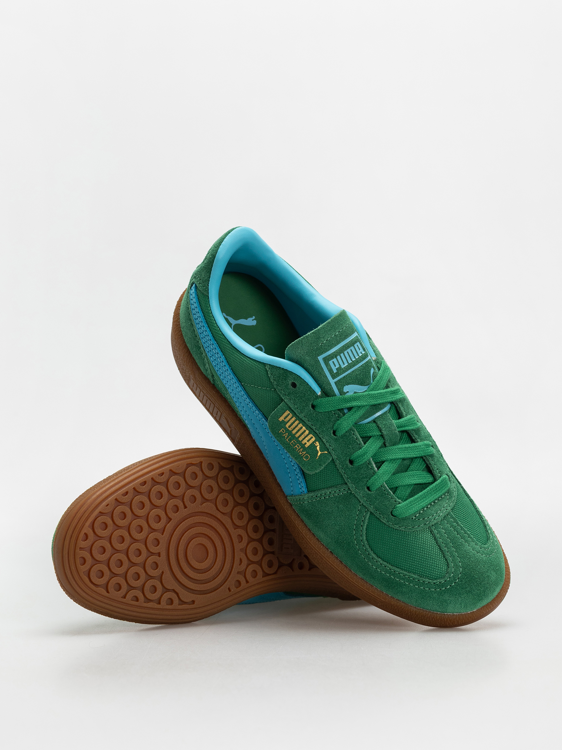 Обувки Puma Palermo Vintage Update (archive green bright aqua)