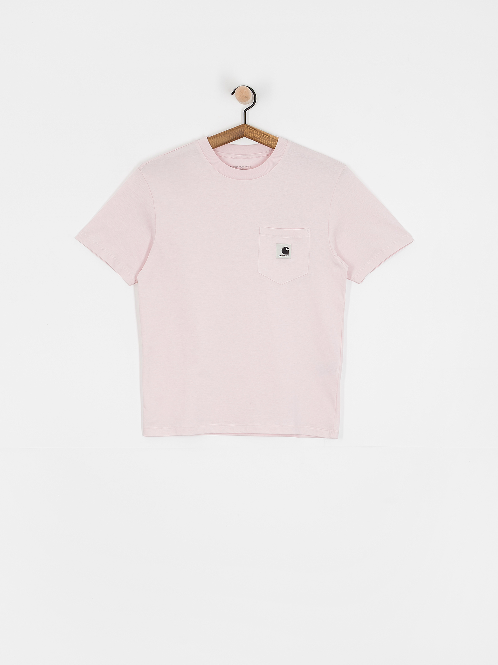 Тениска Carhartt WIP Pocket Wmn (air pink)