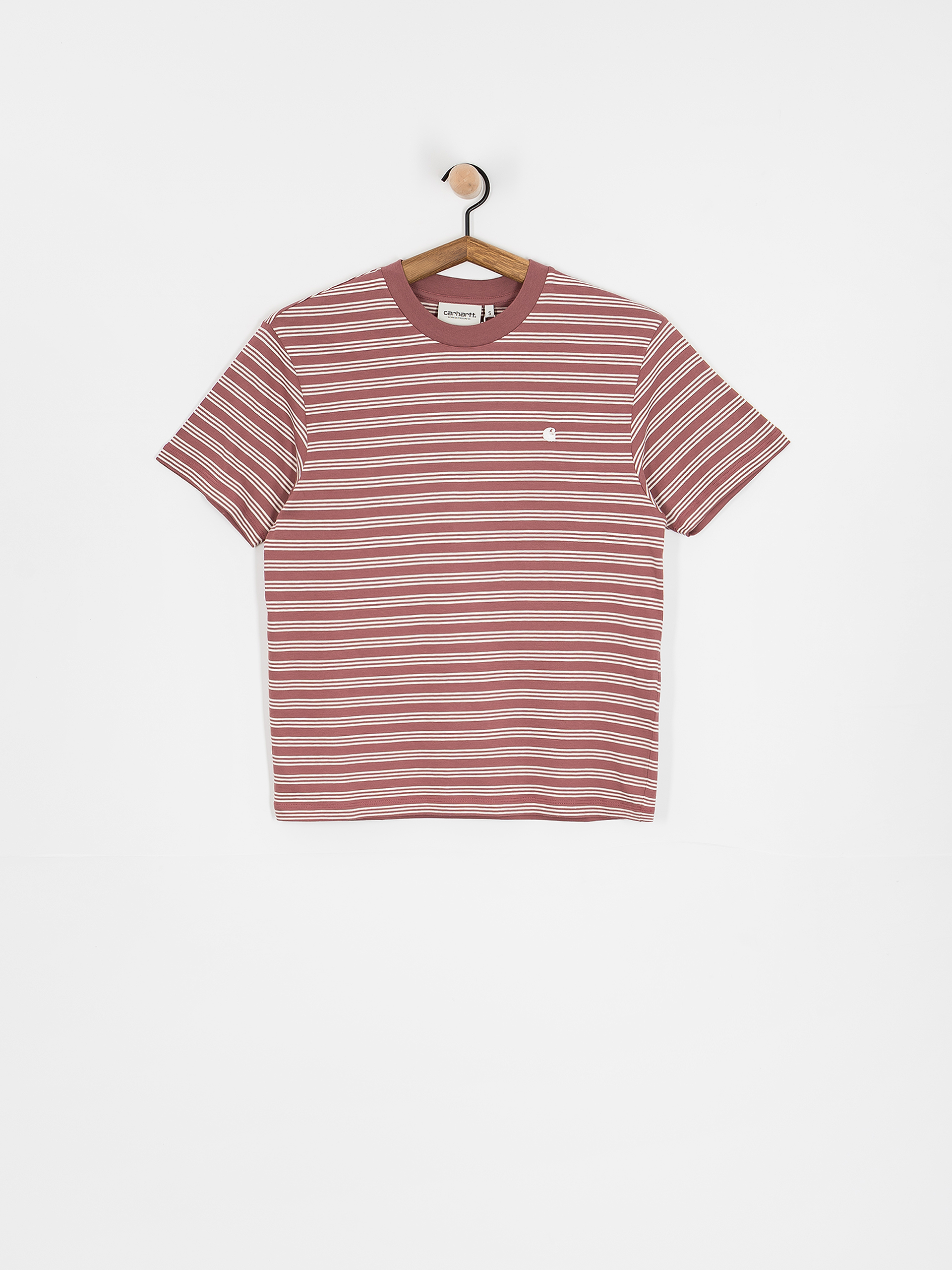 Тениска Carhartt WIP Sydney Wmn (sydney stripe/dusky pink)