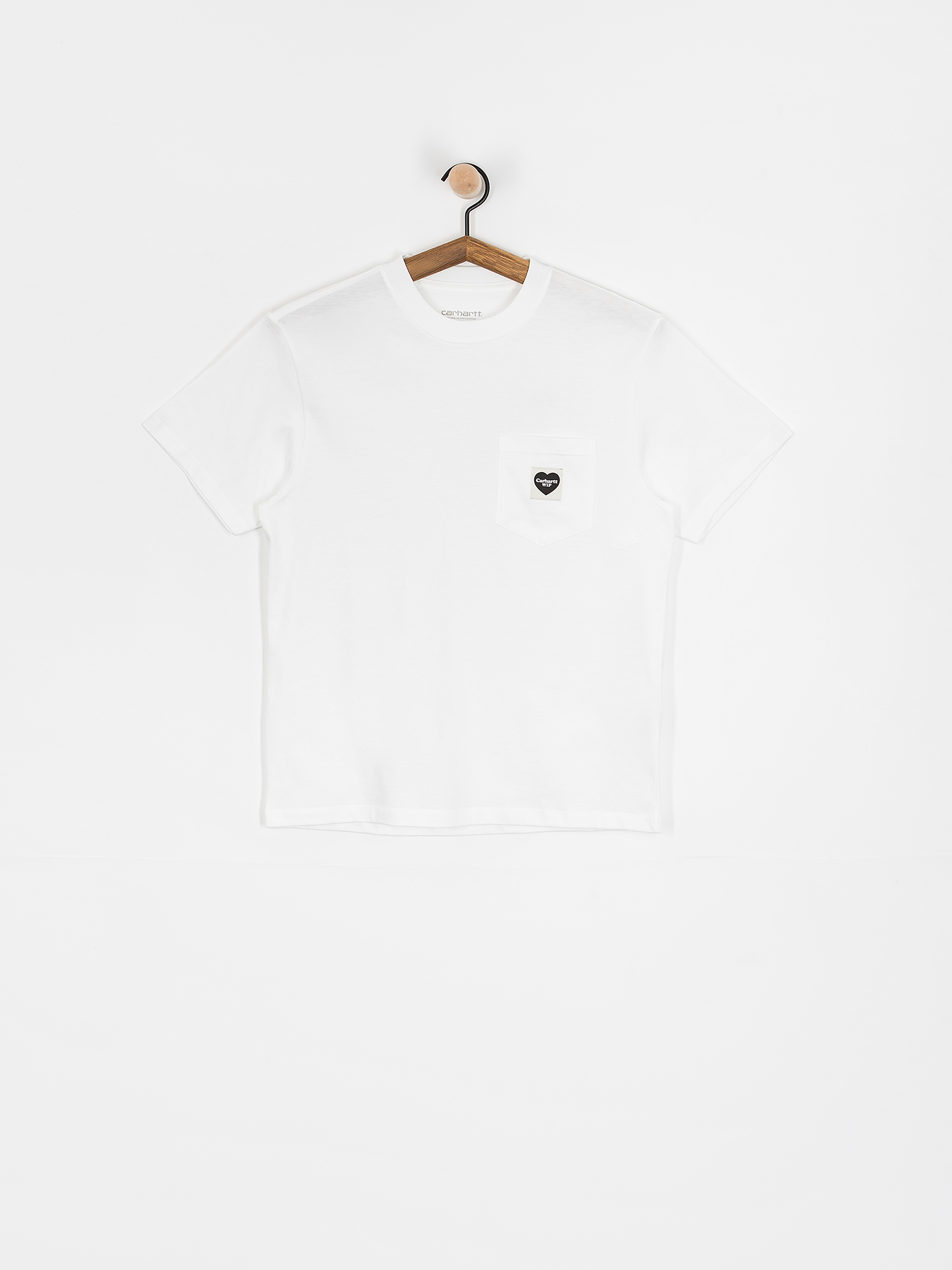 Тениска Carhartt WIP Pocket Heart Wmn (white/black)